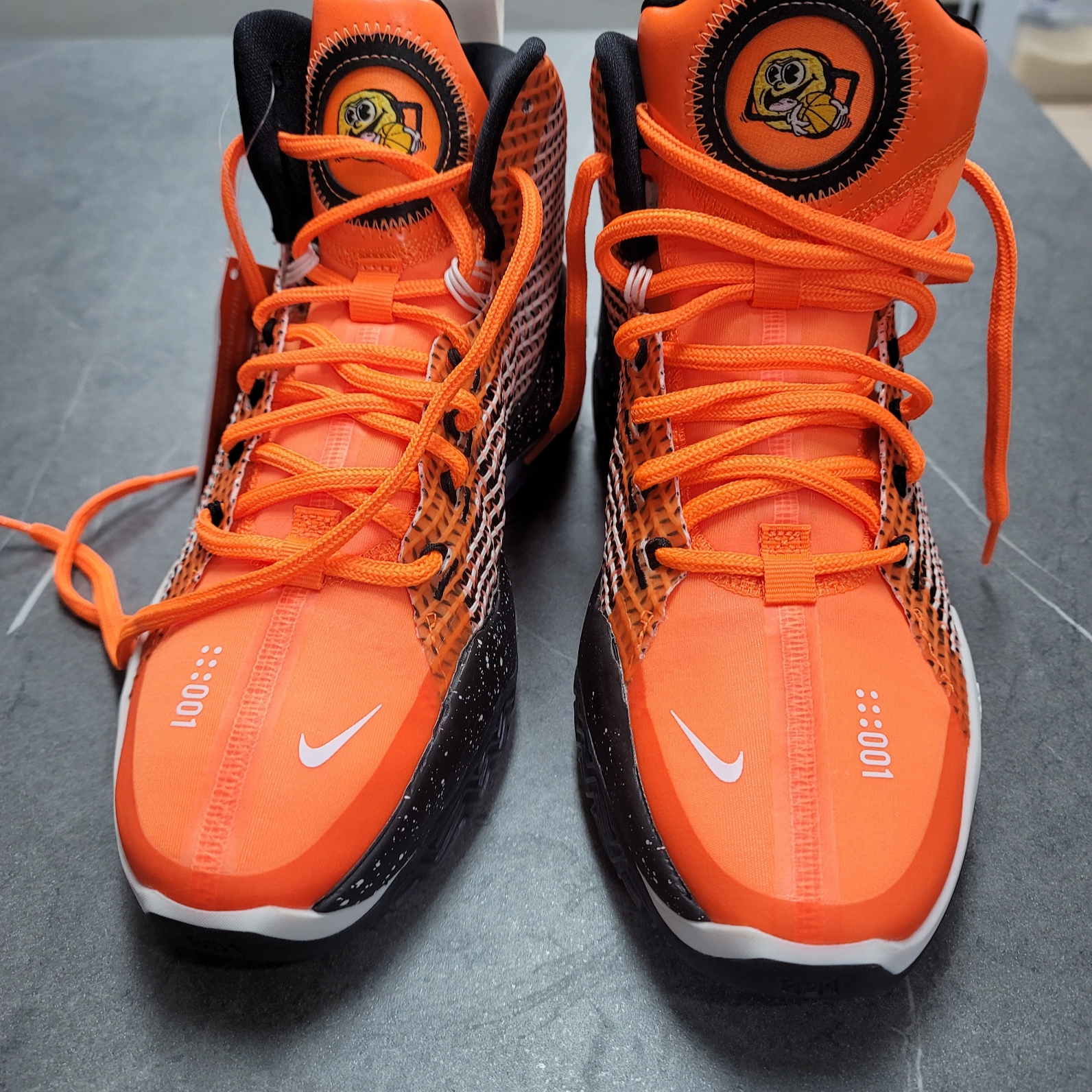 Nike Air Zoom GT Jump Total Orange 착용 스타일 - 1
