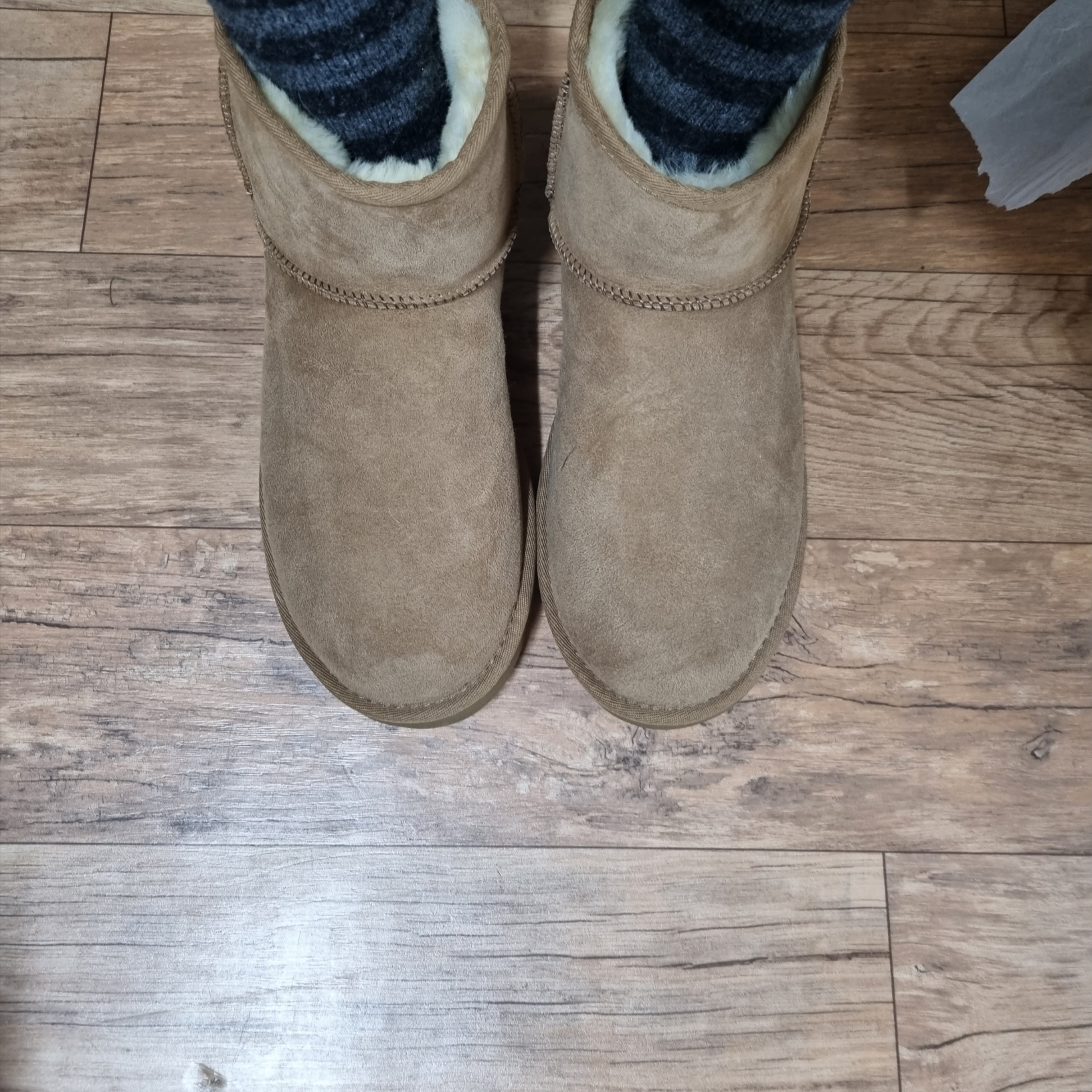 (W) UGG Classic Mini II Boots Chestnut 착용 스타일
