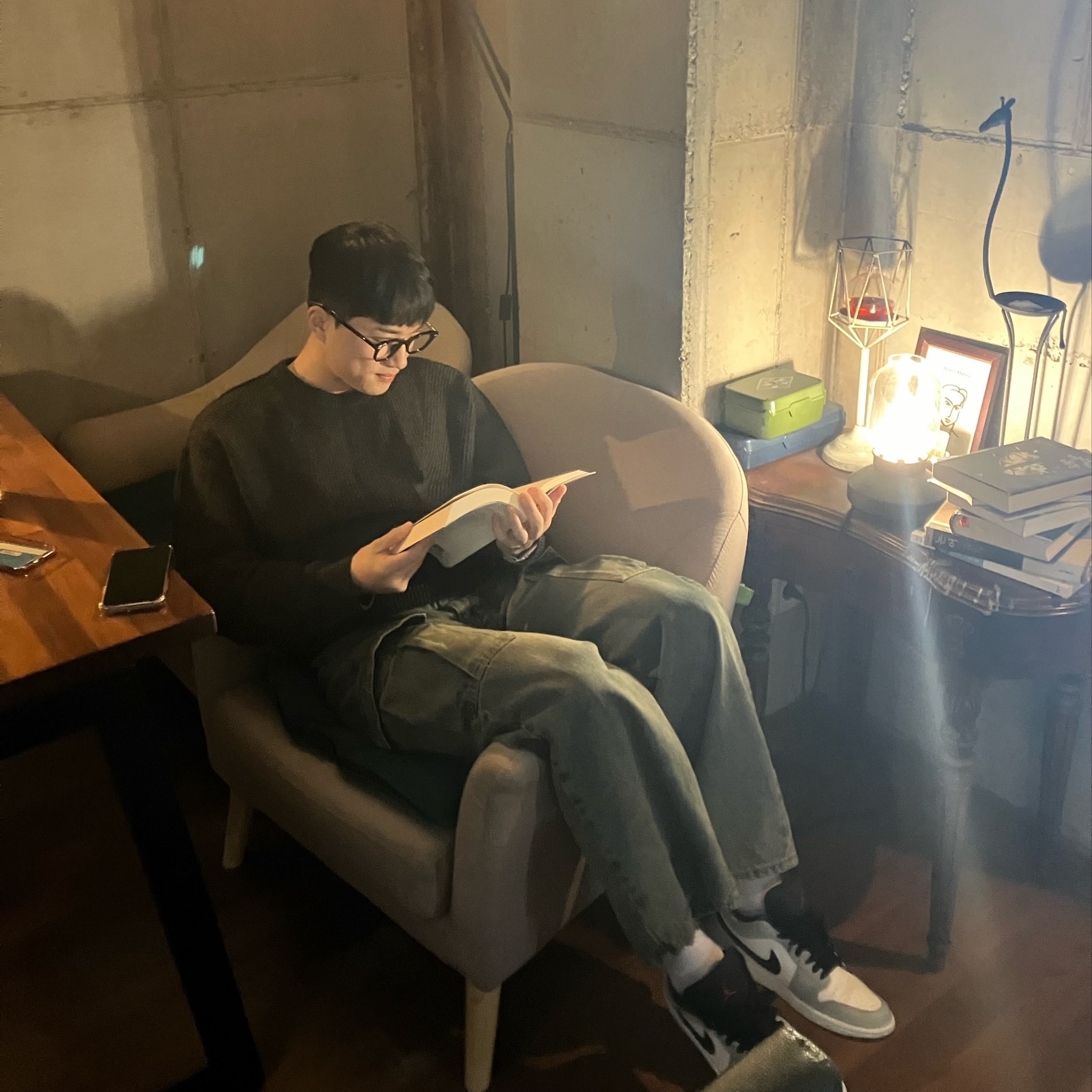 Jordan 1 Low Light Smoke Grey 착용 스타일 - 2