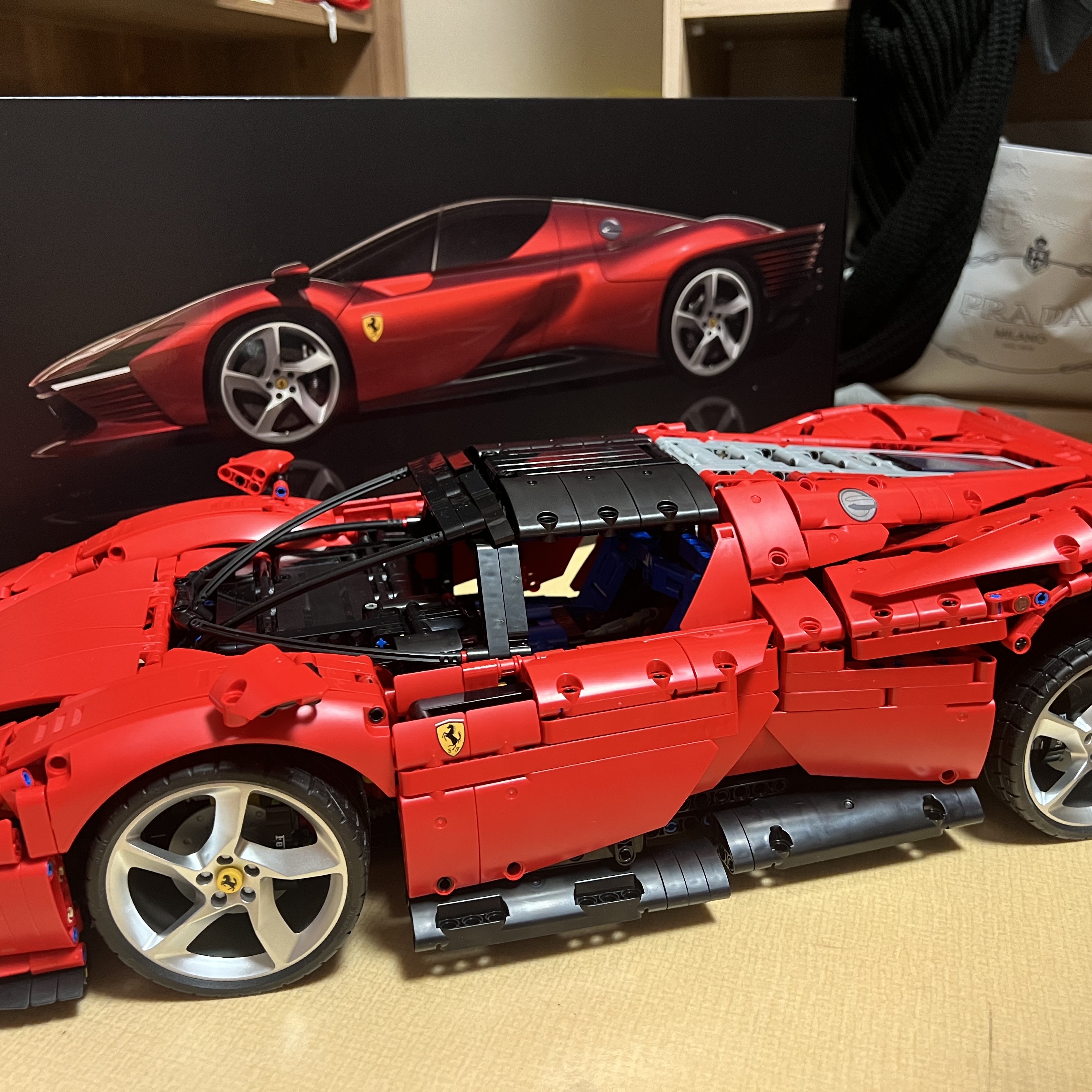 Lego Ferrari Daytona SP3 착용 스타일 - 2