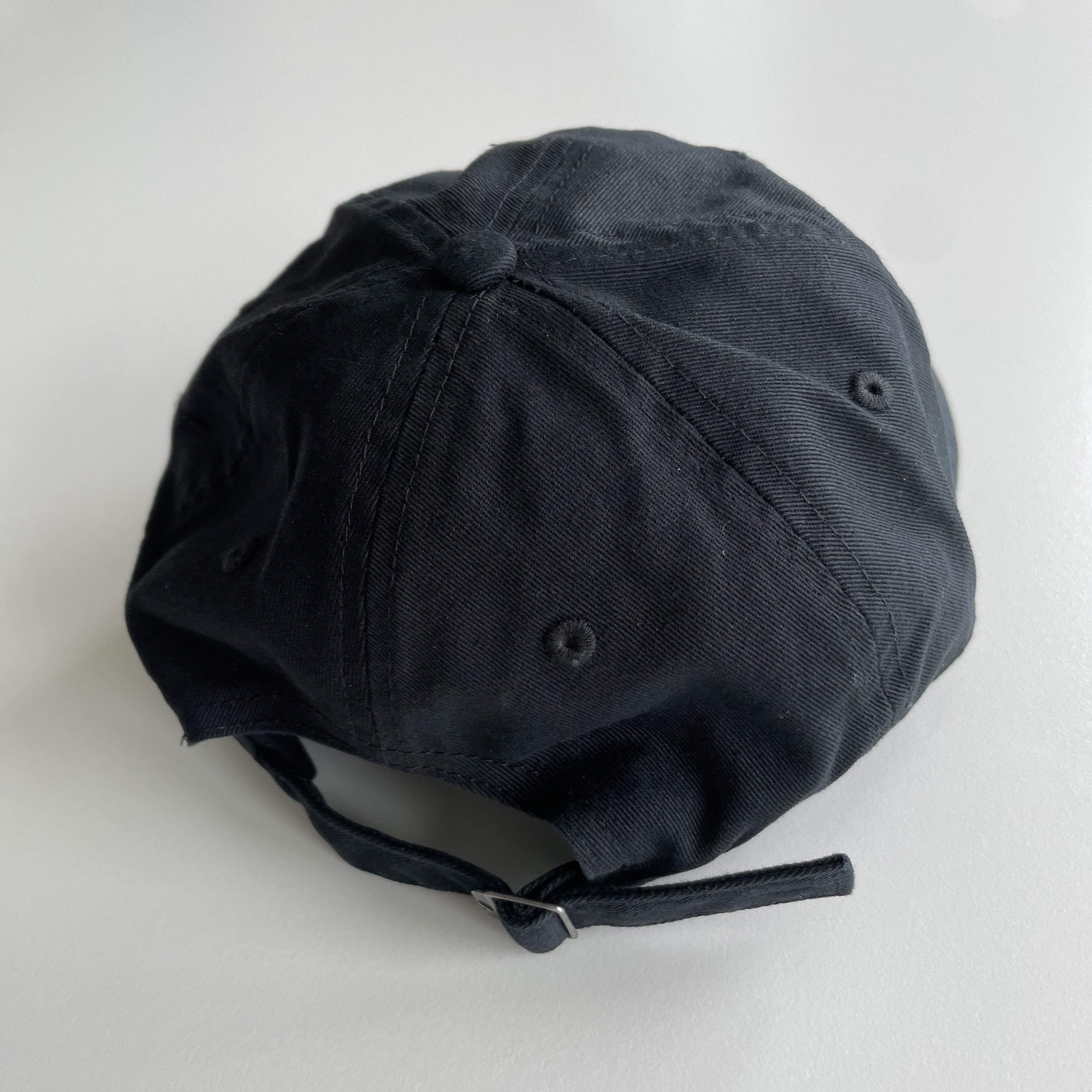 Nike Heritage 86 Futura Washed Cap Black White 착용 스타일 - 2