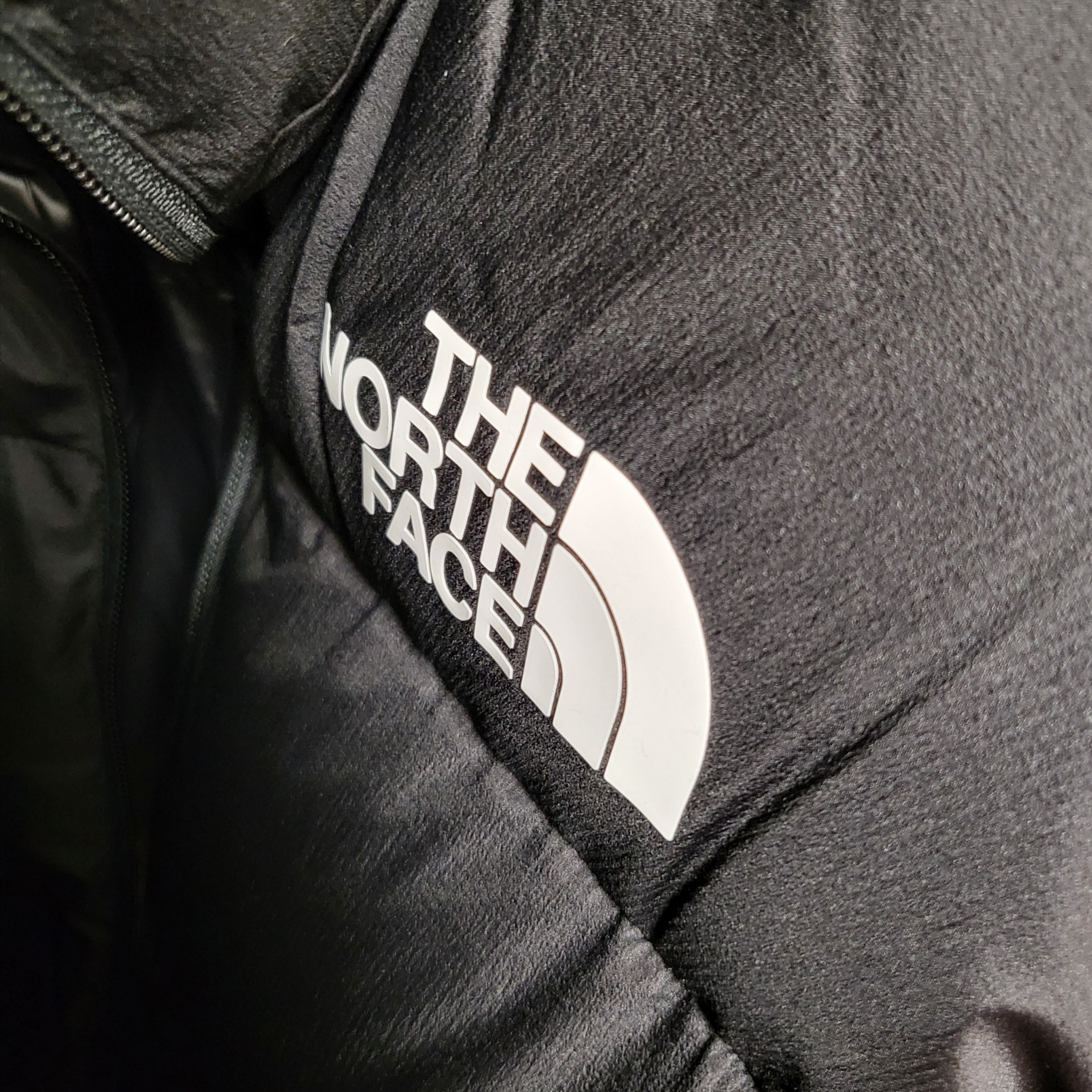 The North Face RMST Nuptse Jacket Black 착용 스타일