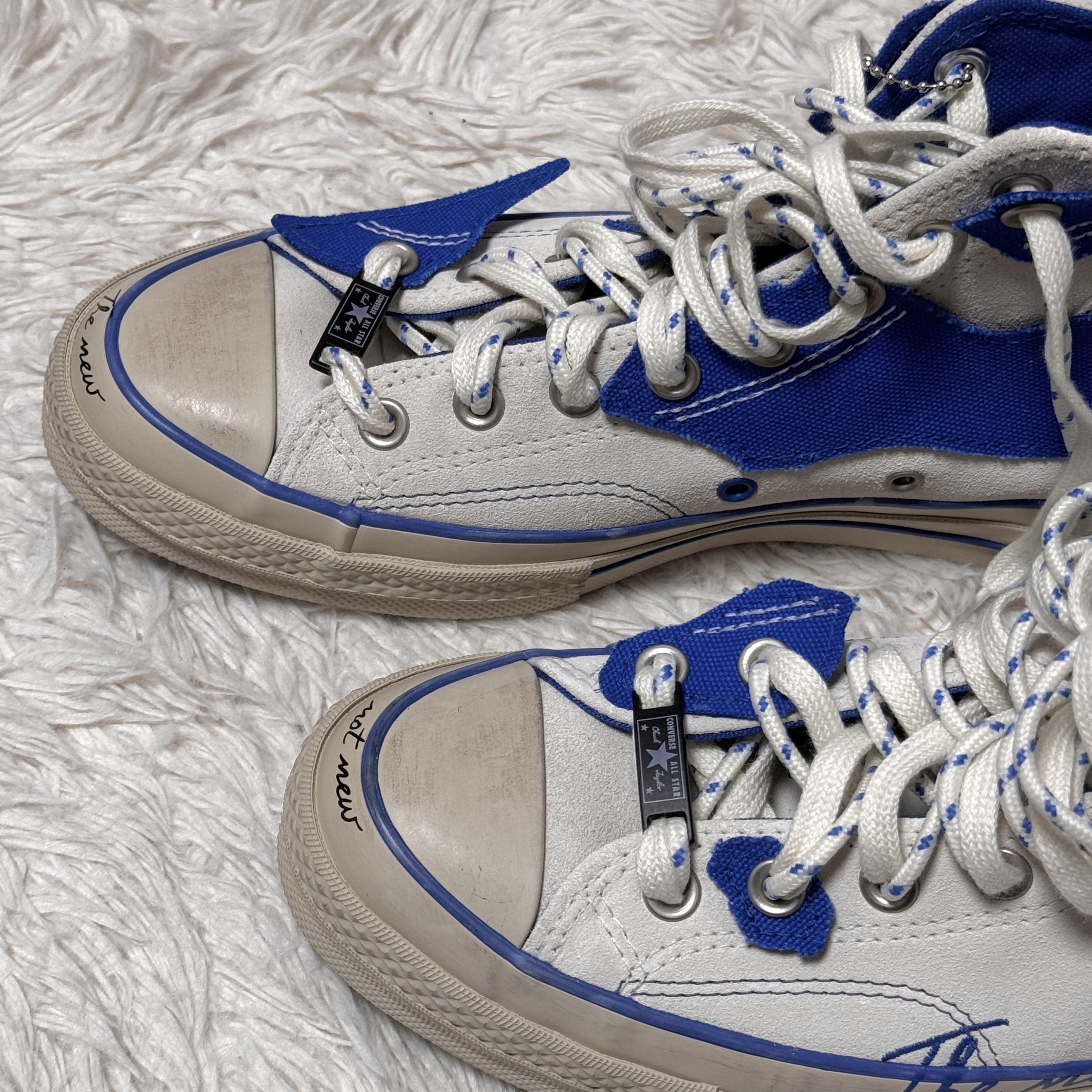 Converse x Ader Error Chuck 70 High White 착용 스타일 - 3