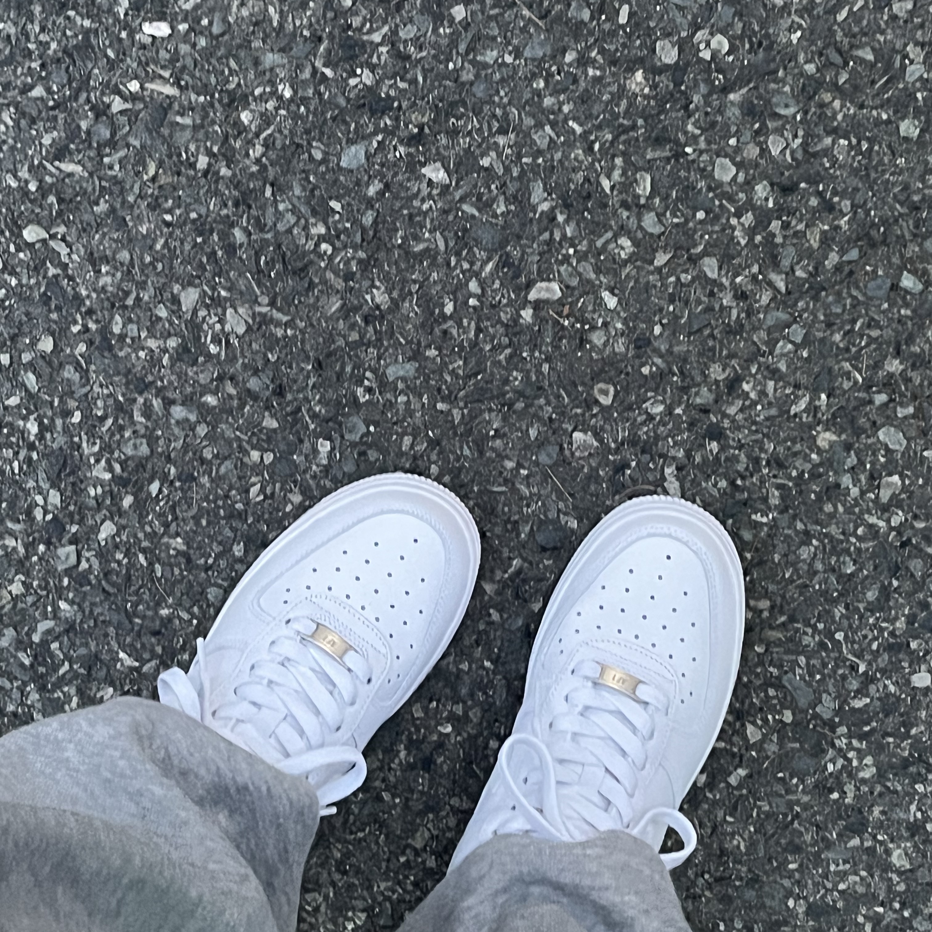 (W) Nike Air Force 1 '07 Low White 착용 스타일