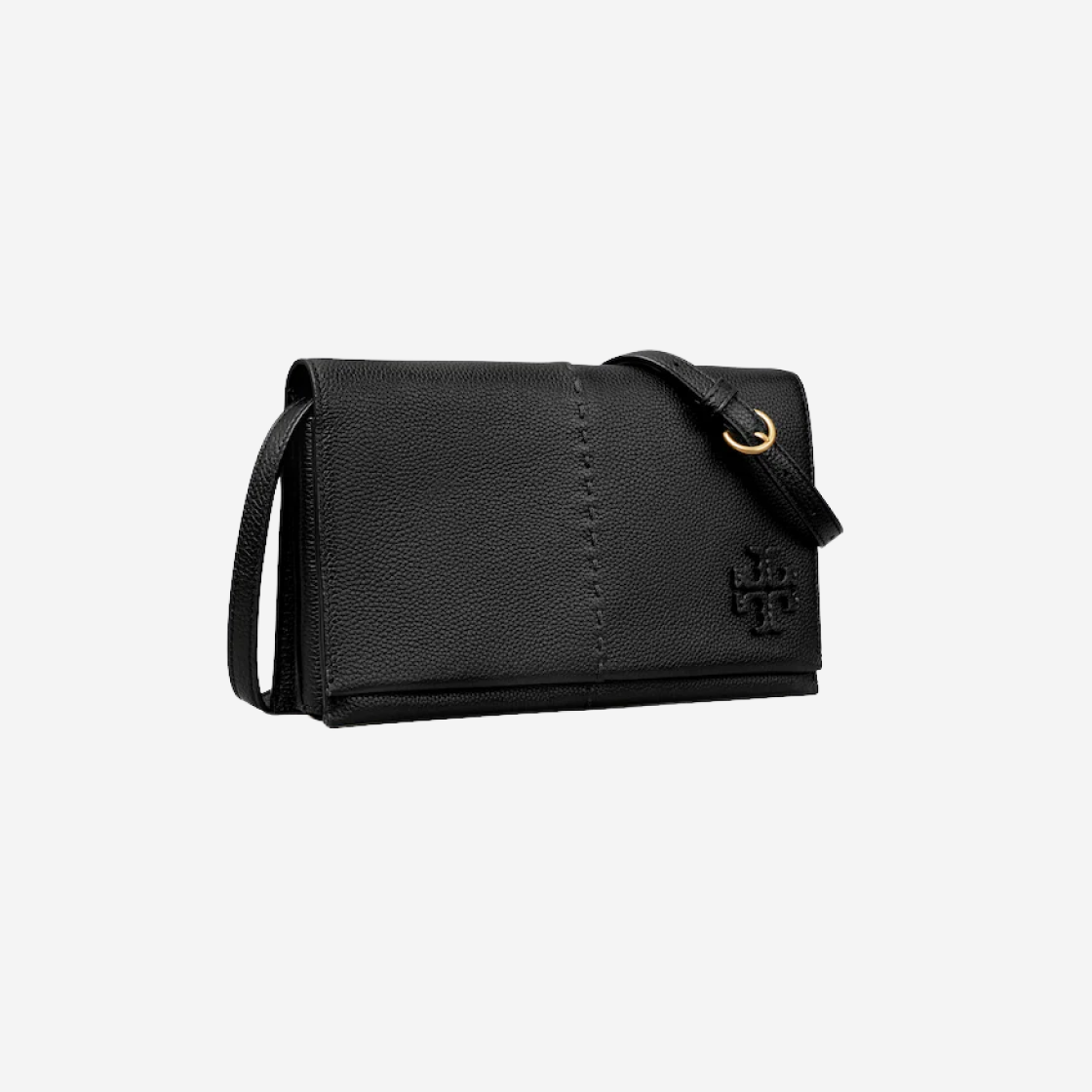 Tory Burch Mcgraw Crossbody Bag Black 상세 이미지 2