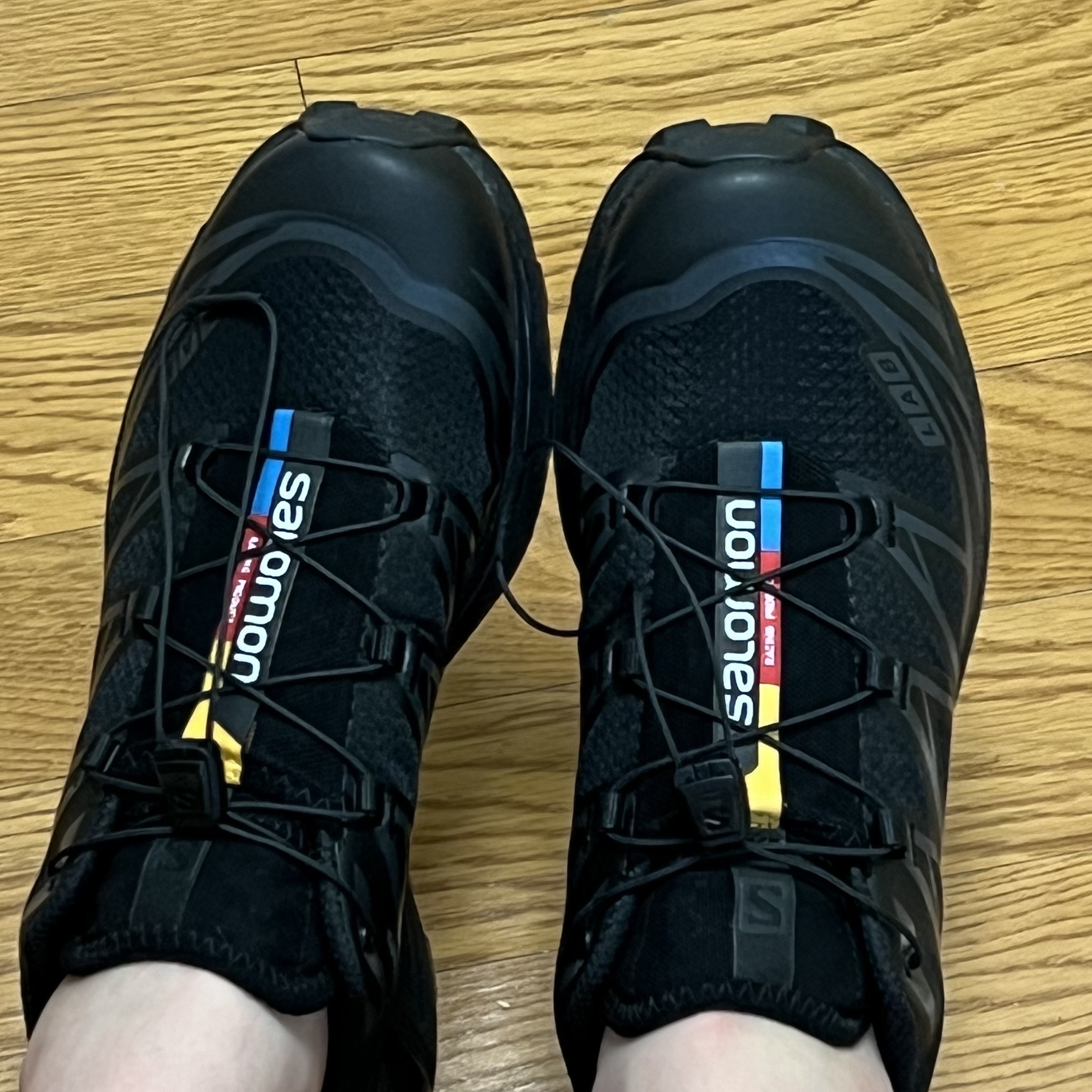 Salomon XT-6 ADV Black 착용 스타일 - 2