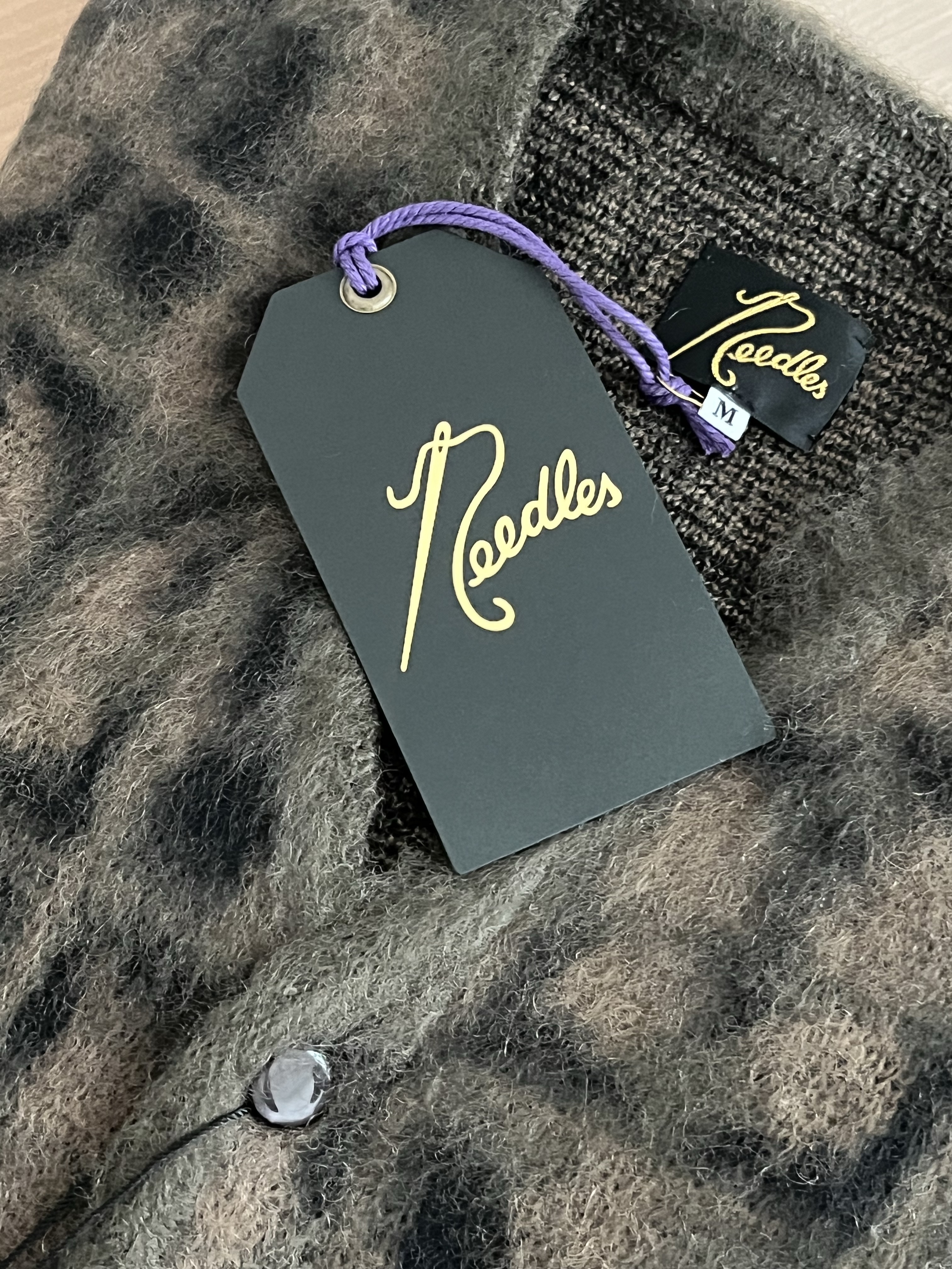 Needles Mohair Cardigan Papillon 착용 스타일 - 3