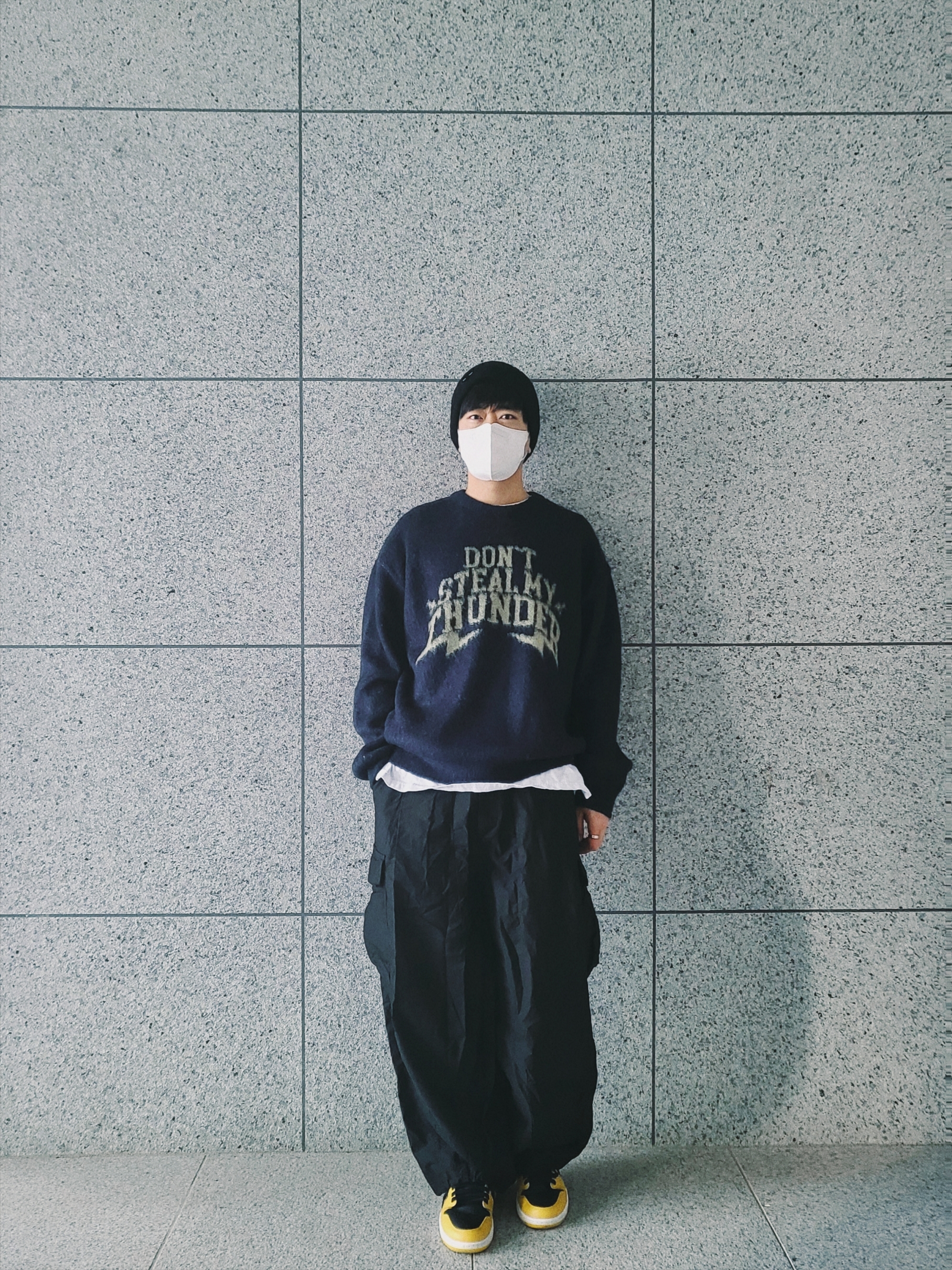 Needles H.D. BDU Pants Black, Jordan 1 Retro High OG Pollen 착용 스타일 - 3