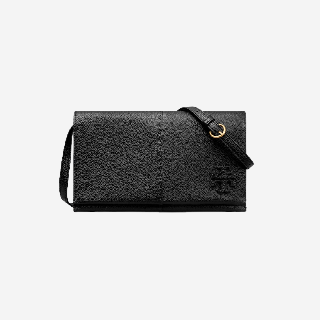 Tory Burch Mcgraw Crossbody Bag Black 상세 이미지 1