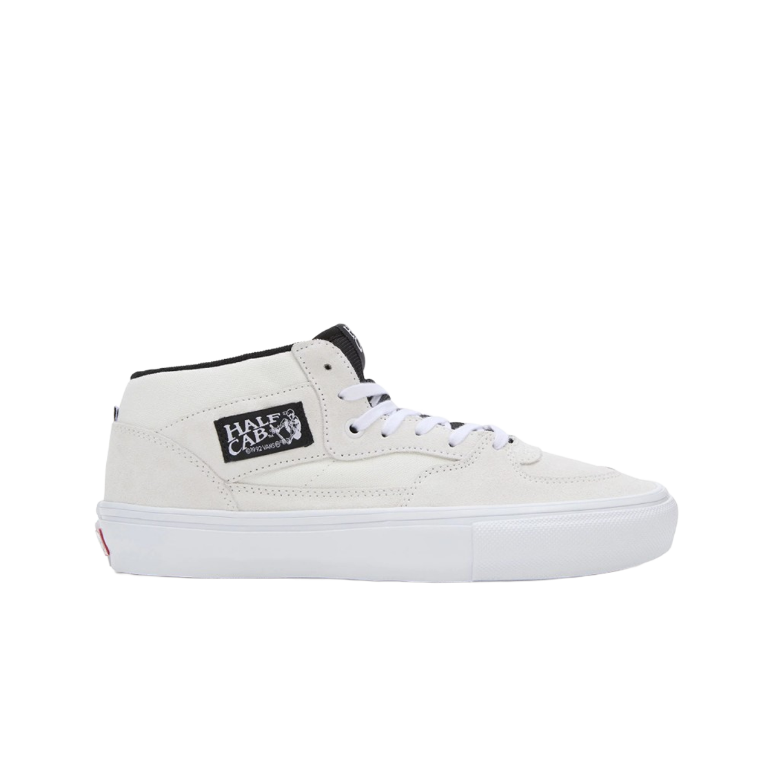 반스 스케이트 하프 캡 화이트 블랙(Vans Skate Half Cab White Black)