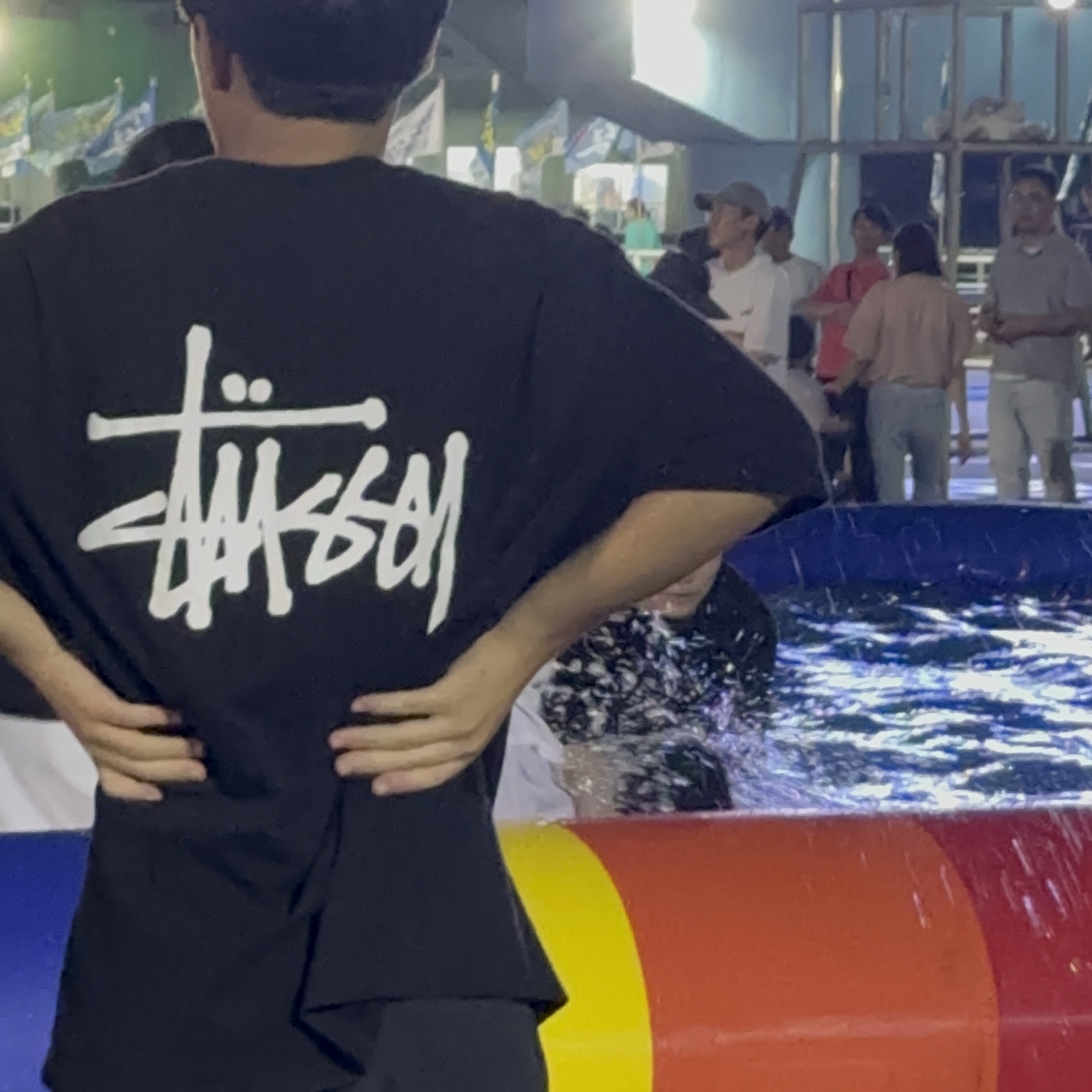 Stussy Basic Stussy T-Shirt Black 2022 착용 스타일