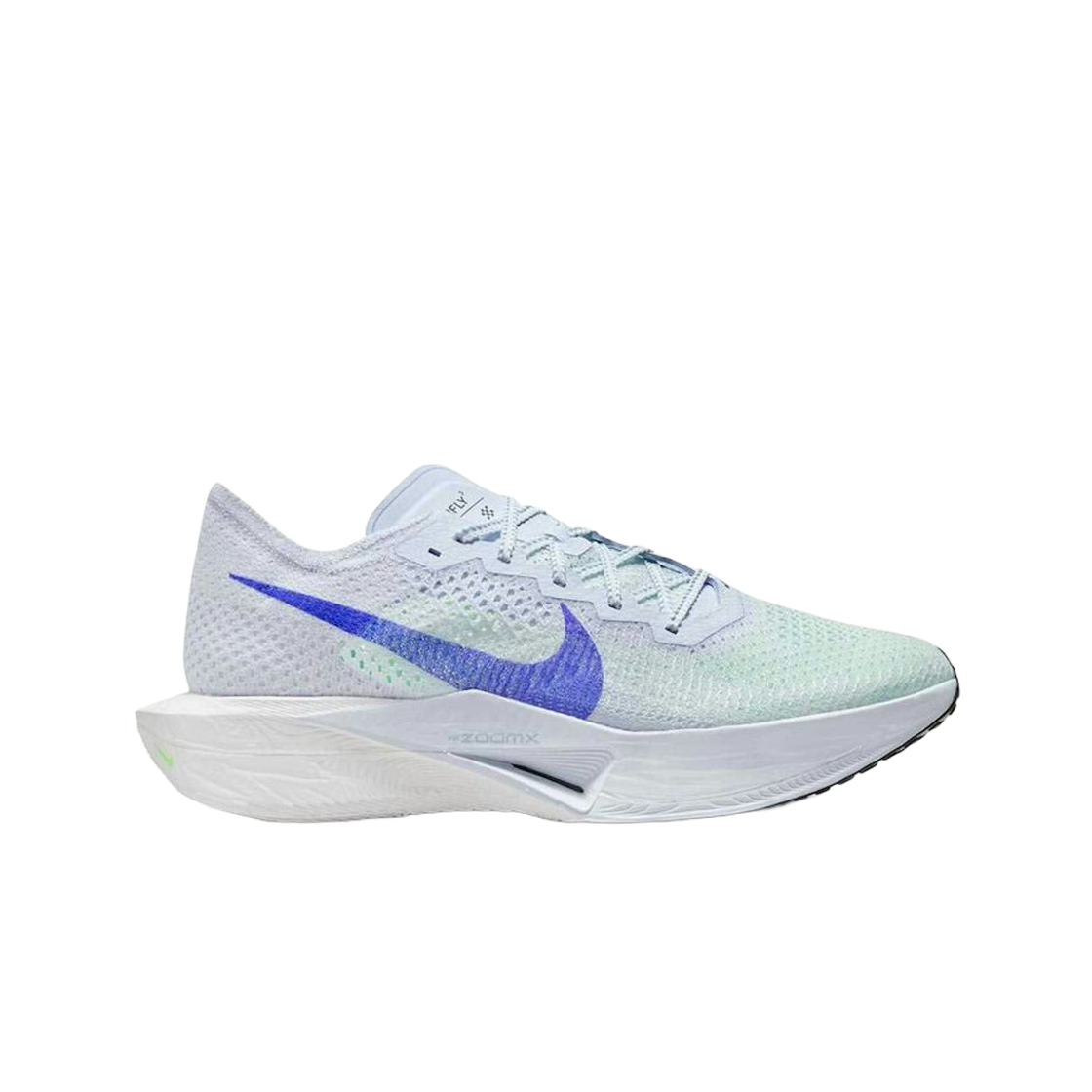 나이키 줌X 베이퍼플라이 넥스트% 3 풋볼 그레이 레이서 블루(Nike ZoomX Vaporfly Next% 3 Football Grey Racer Blue)