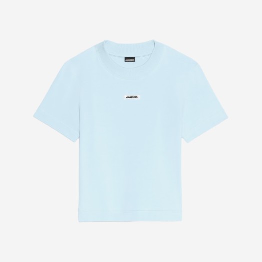 (W) 자크뮈스 르 티셔츠 그로그랭 티셔츠 라이트 블루