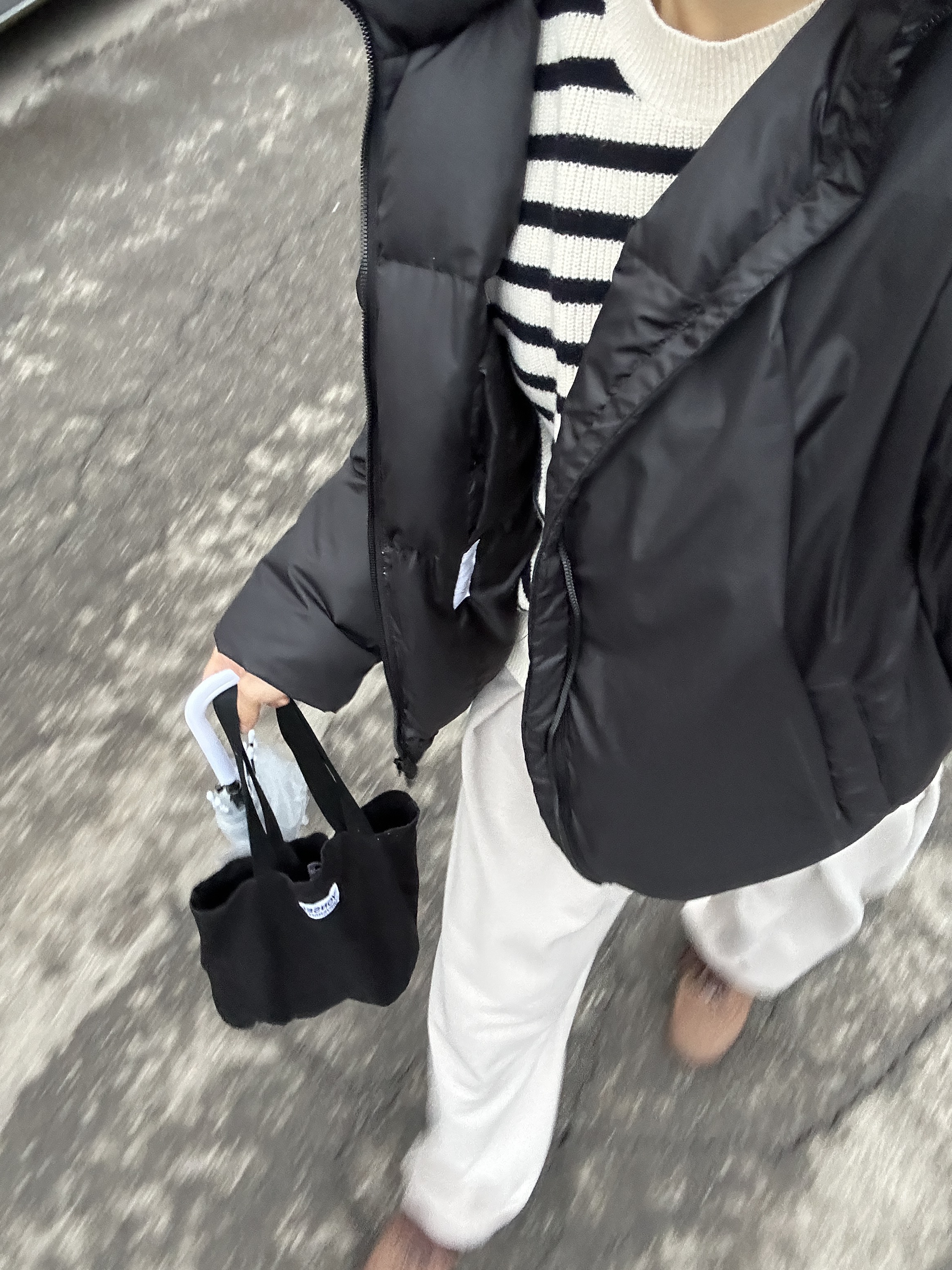 (W) Nike Air Force 1 '07 Cacao Wow 착용 스타일