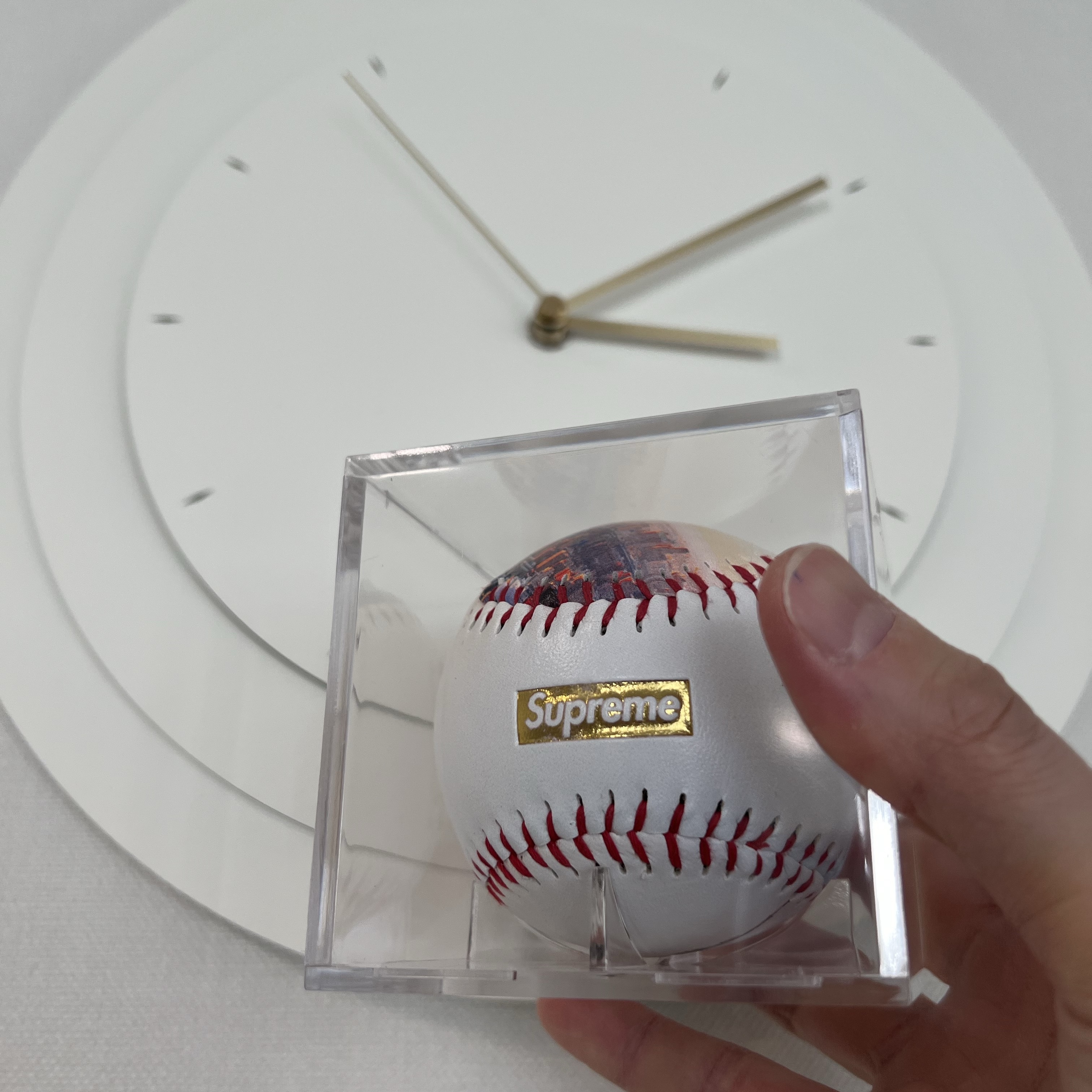 Supreme x Rawlings Aerial Baseball Multicolor - 23FW 착용 스타일