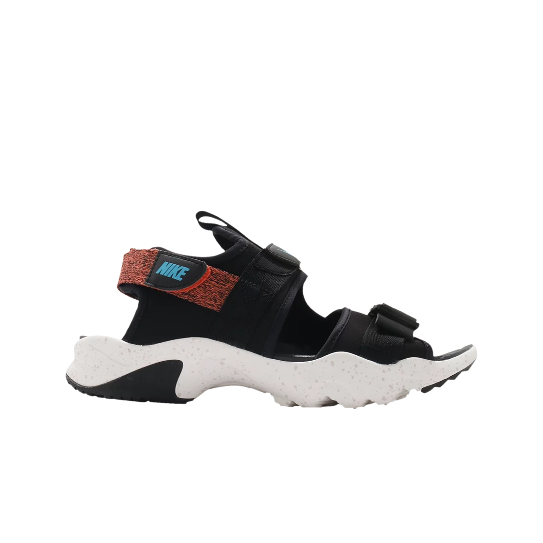 CI8797-007 Nike Canyon Sandal Black Chlorine Blue