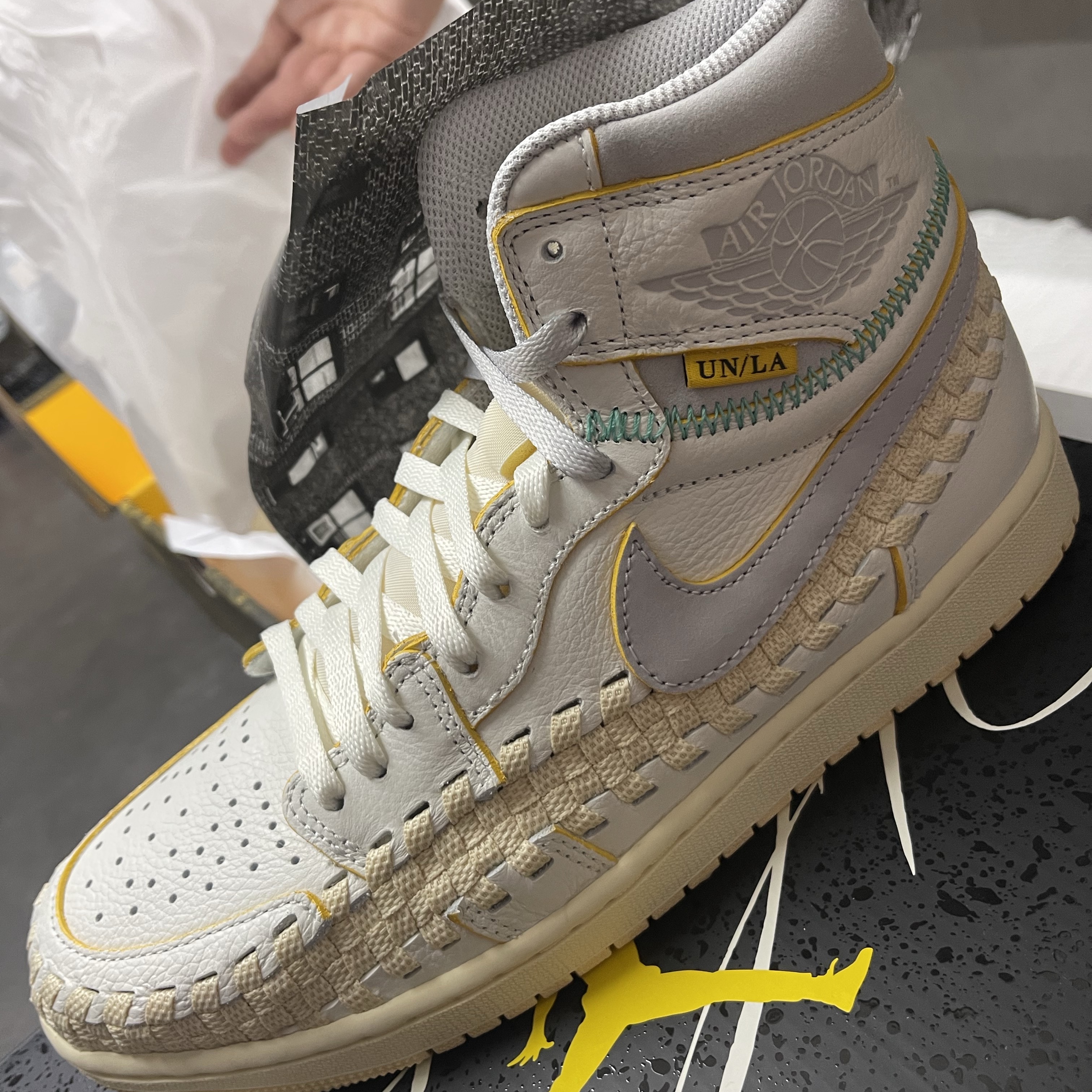 Jordan 1 x Bephies Beauty Supply x Union Retro High OG SP Summer '96 착용 스타일