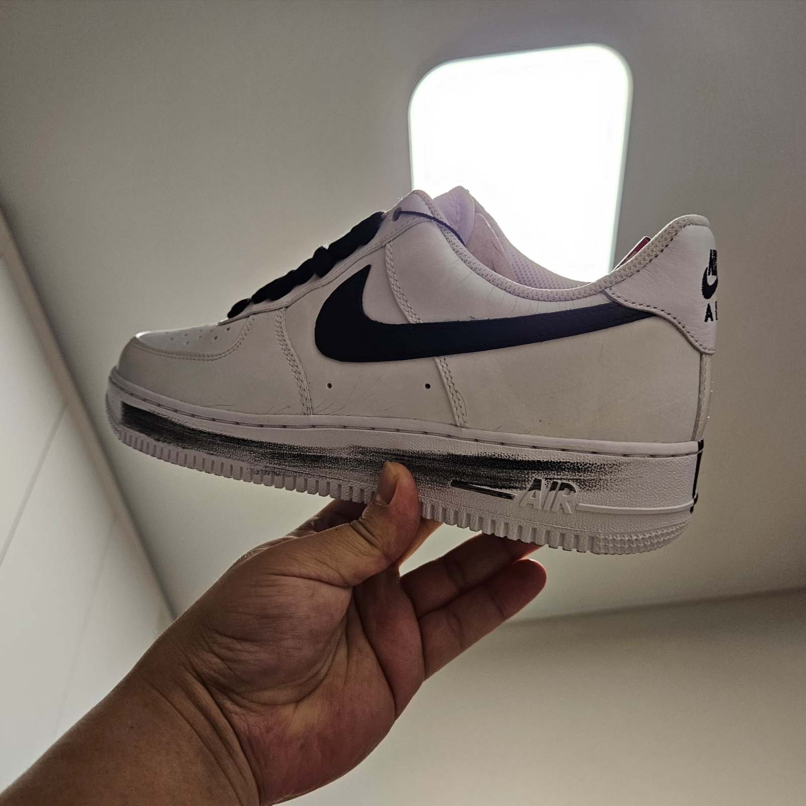 Nike x Peaceminusone Air Force 1 Low Para-Noise 2.0 착용 스타일