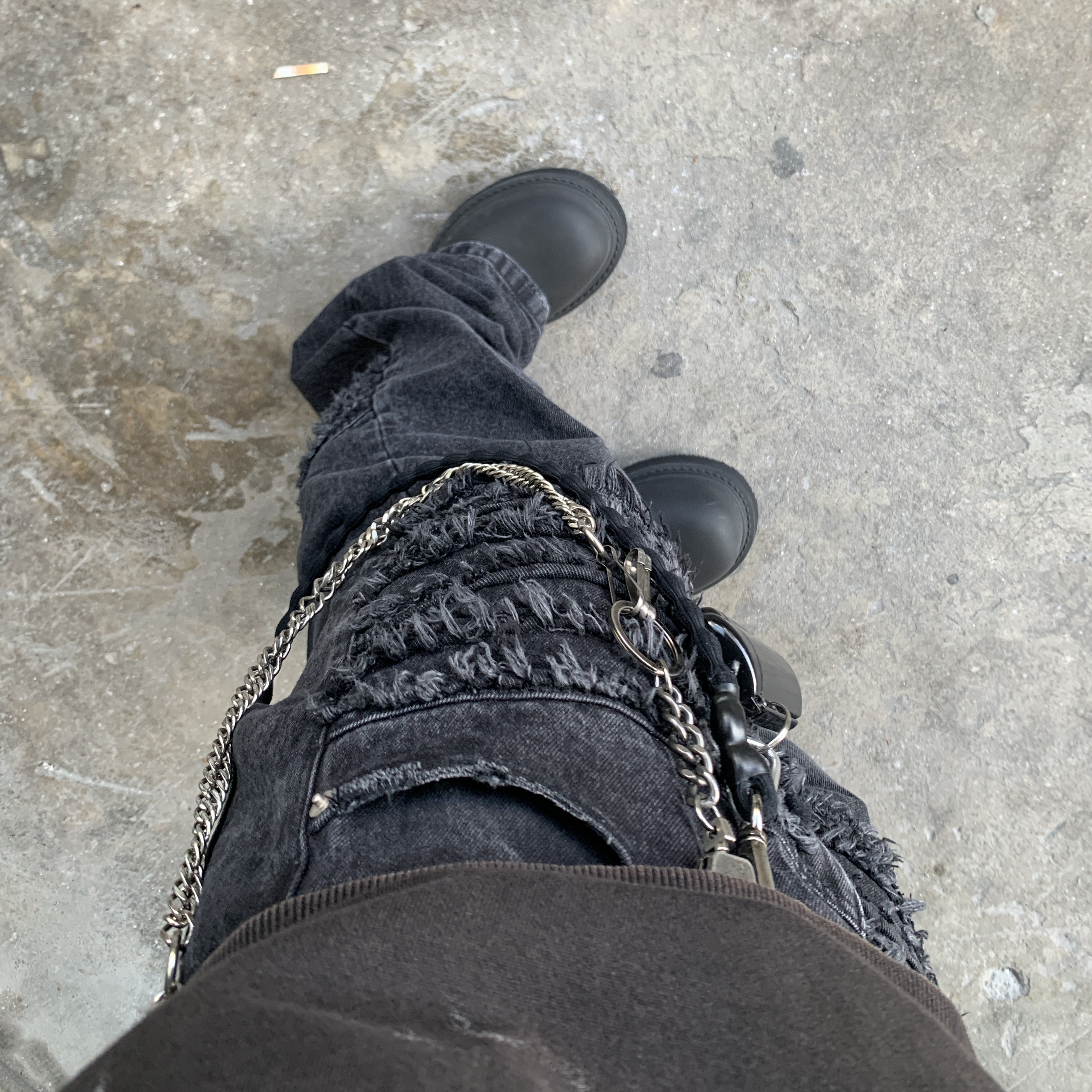 Balenciaga Steroid Derby Black 착용 스타일 - 2