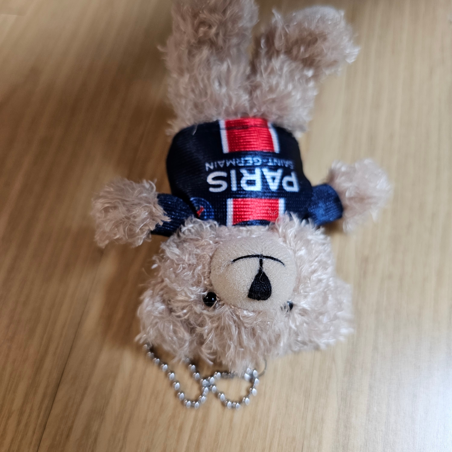 Paris Saint-Germain Justice Pretty Bear Keyring 착용 스타일