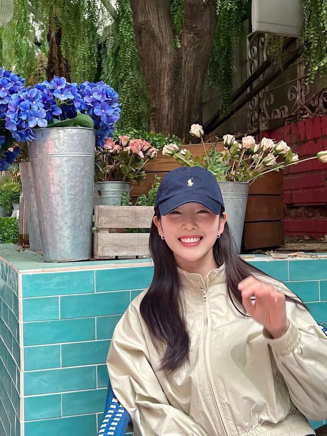 [30% 적립] Polo Ralph Lauren Cotton Chino Ball Cap Newport Navy 착용 스타일 - 5