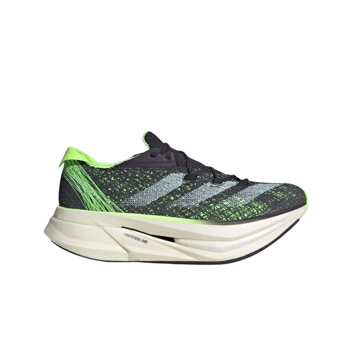 아디다스 아디제로 프라임 X 2 스트렁 오로라 블랙 그린 스파크(Adidas Adizero Prime X 2 Strung Aurora Black Green Spark)