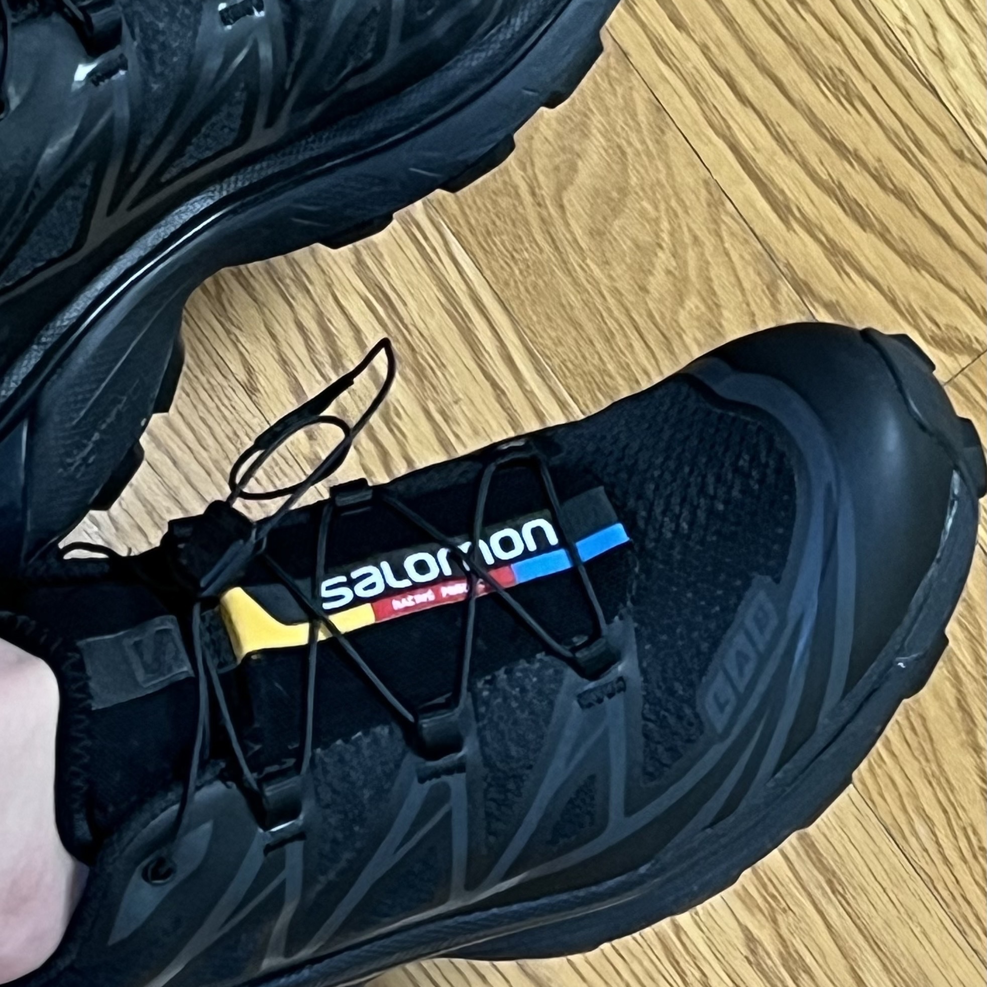 Salomon XT-6 ADV Black 착용 스타일 - 1