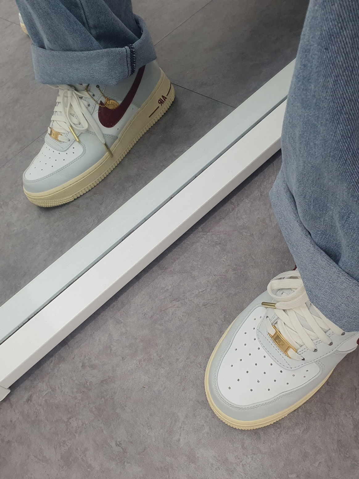 (W) Nike Air Force 1 '07 SE Pandant 착용 스타일