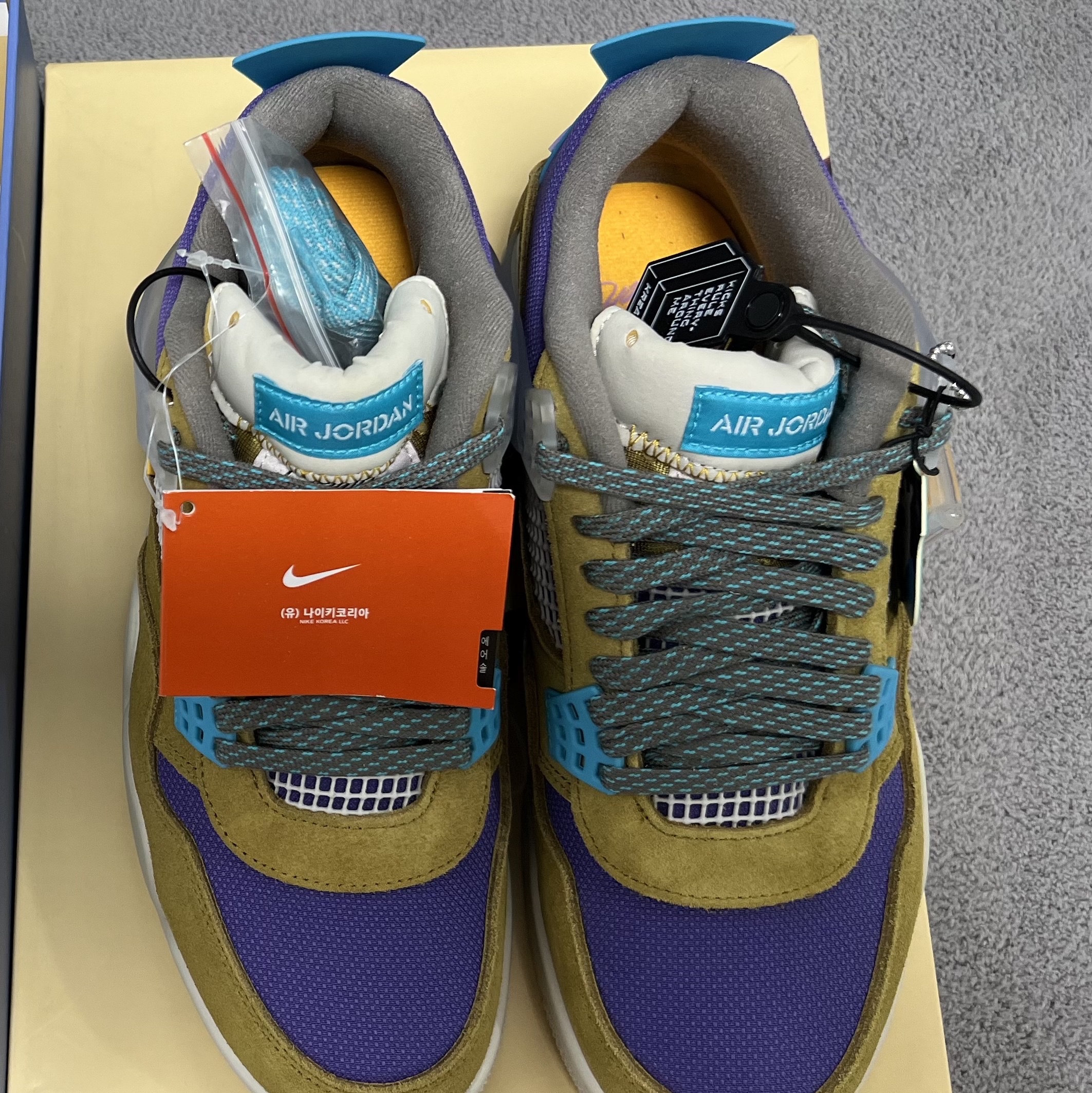 Jordan 4 x Union Retro SP Desert Moss 착용 스타일
