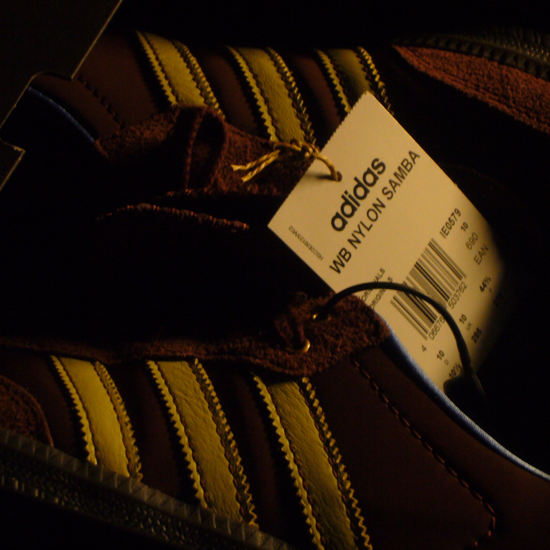 Adidas x Wales Bonner Nylon Samba Fox Brown Sandy Beige 착용 스타일