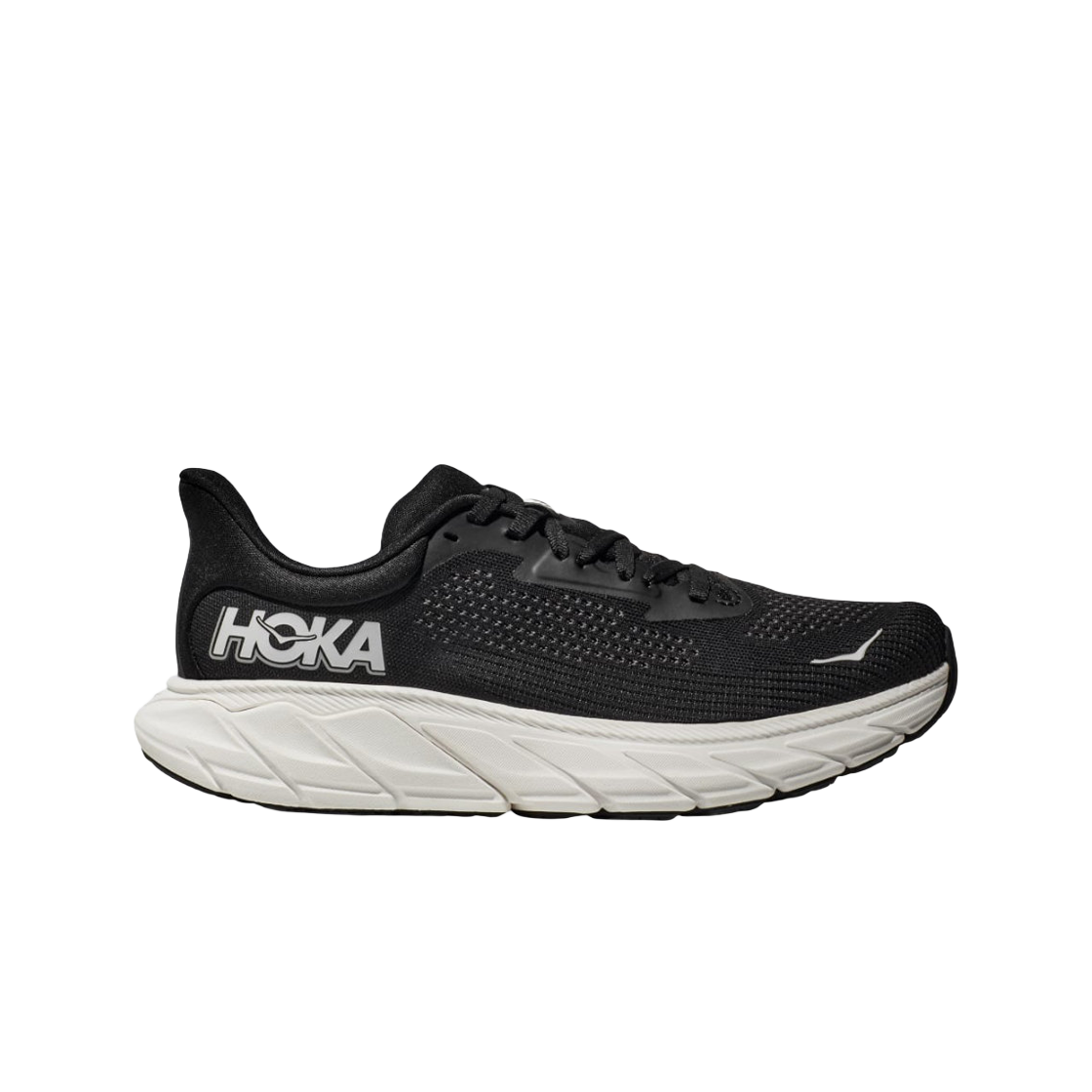 호카 아라히 7 블랙 화이트 - 와이드(Hoka Arahi 7 Black White - Wide)