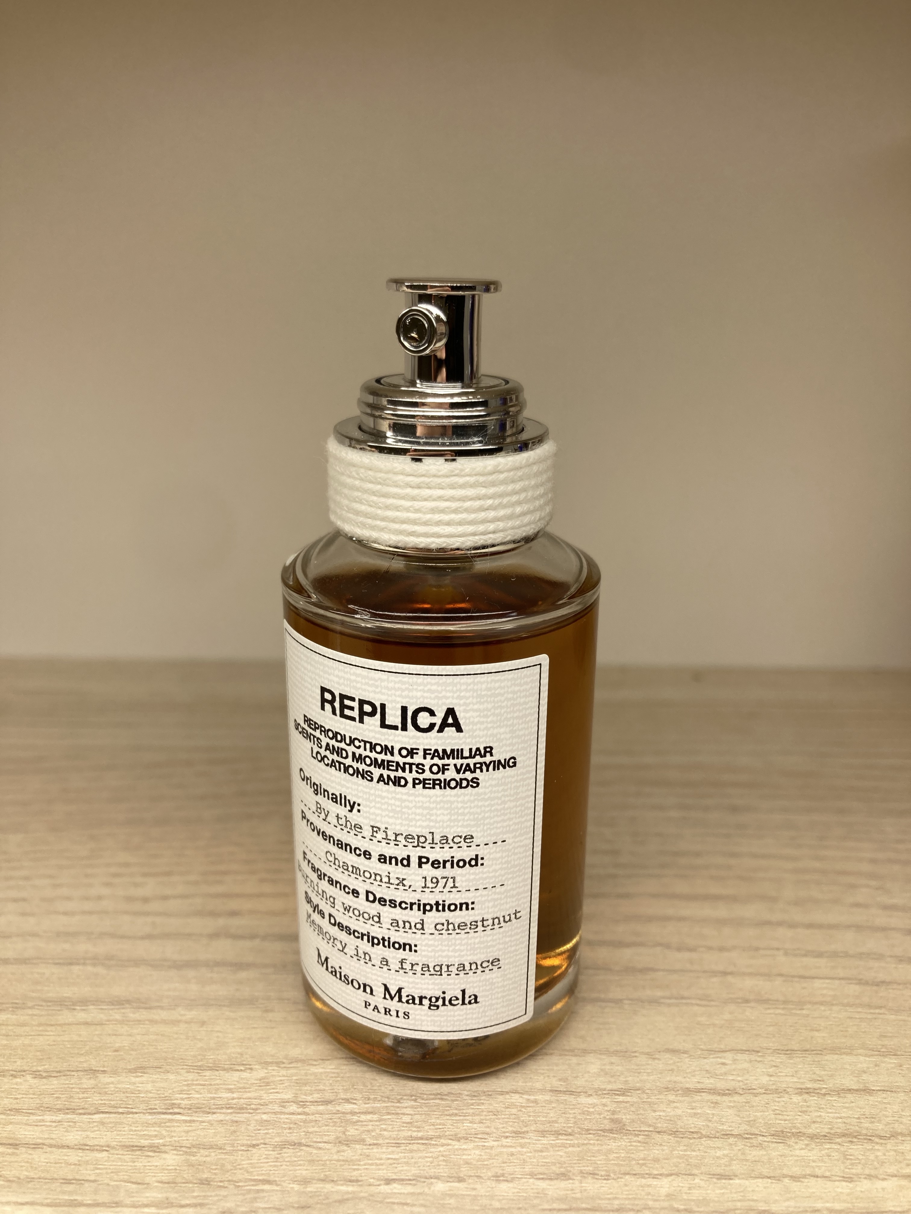Maison Margiela Replica By The Fireplace Eau De Toilette 30ml 착용 스타일