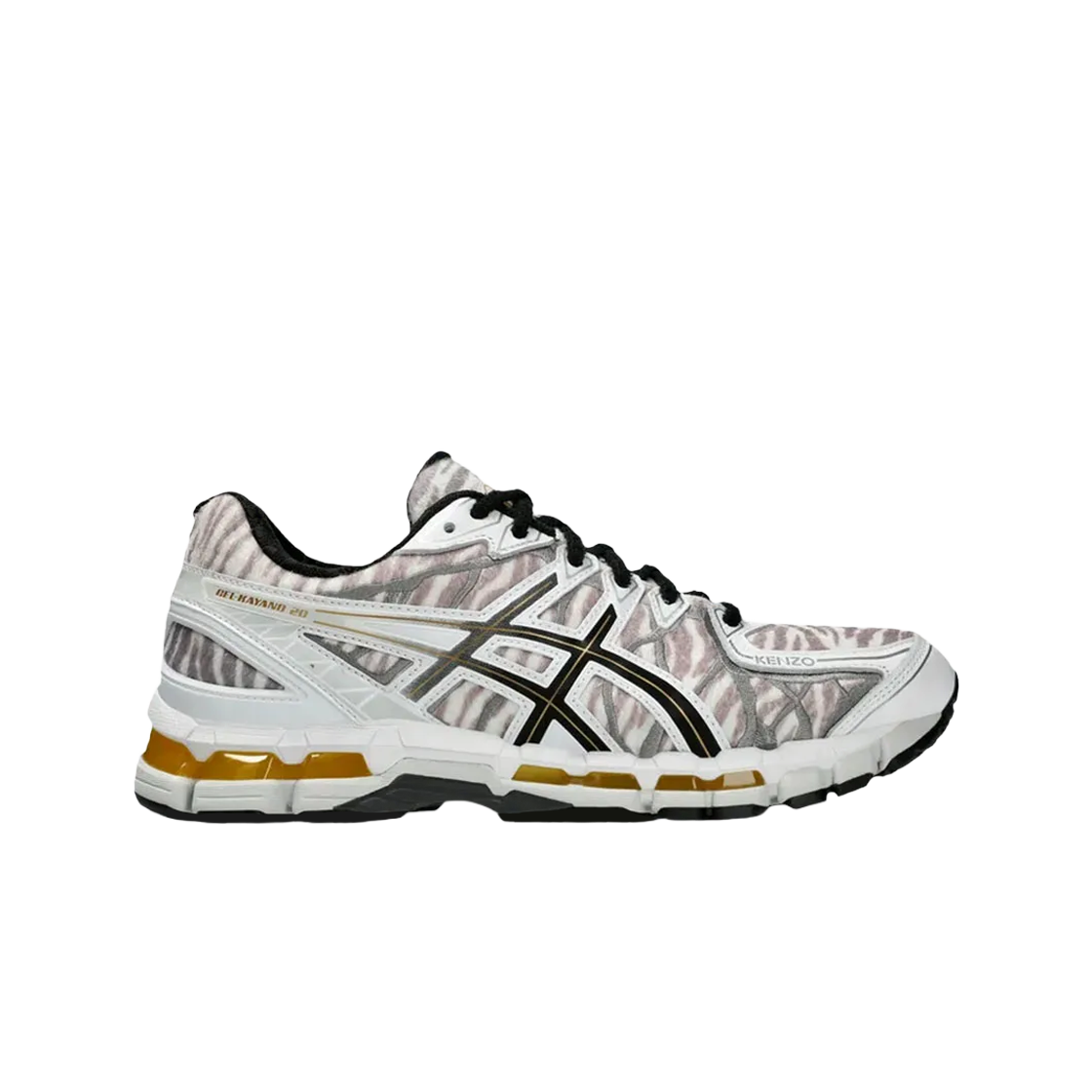 아식스 x 겐조 젤 카야노 20 바이 니고 글레이셔 그레이 블랙(Asics x Kenzo Gel-Kayano 20 by Nigo Glacier Grey Black)