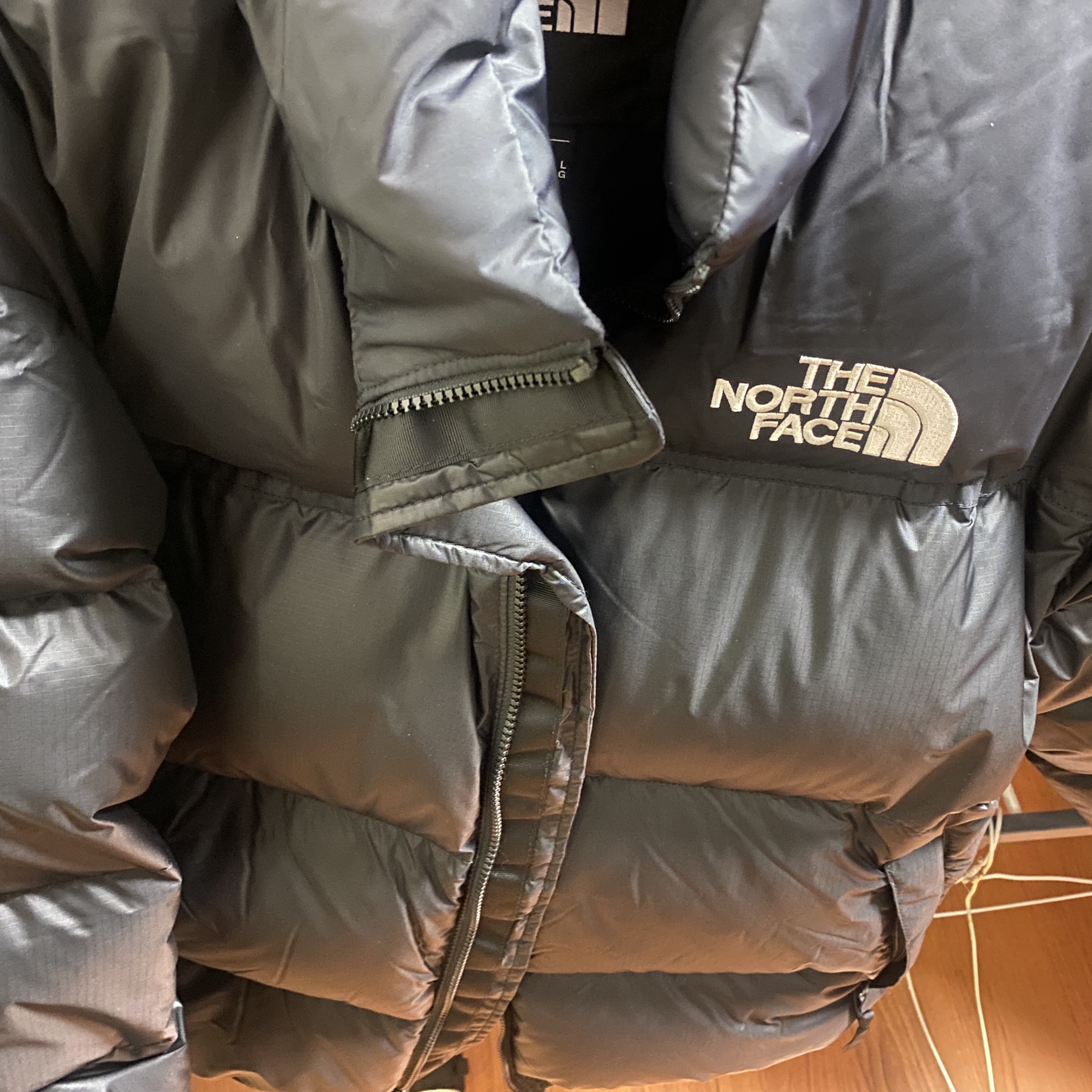 The North Face 1996 Retro Nuptse Down Jacket TNF Black 착용 스타일