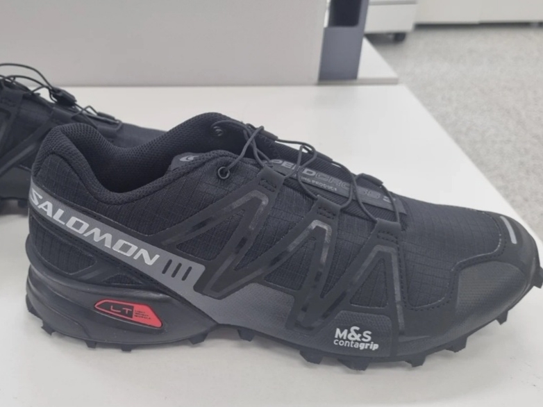 Salomon Speedcross 3 Black Quiet Shade 착용 스타일