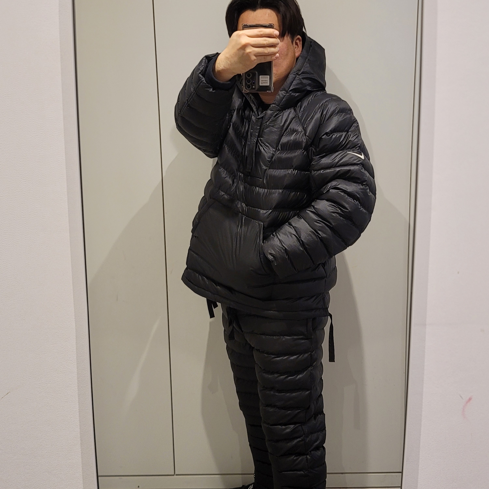 Nike x Stussy Insultd Jacket Black - US/EU, Nike x Stussy Insultd Pants Black - US/EU 착용 스타일 - 2
