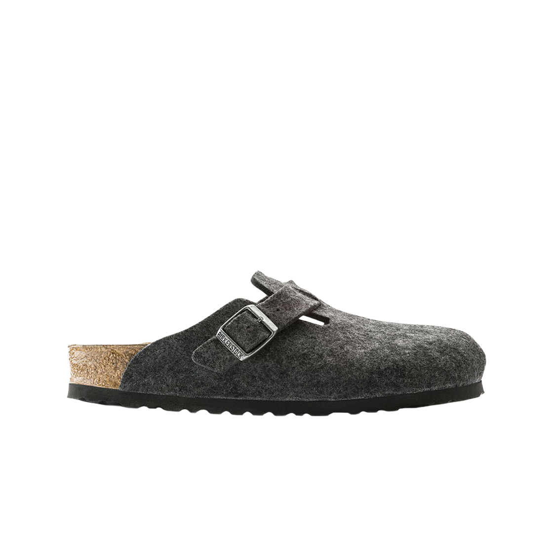 버켄스탁 보스턴 울 펠트 앤트러사이트 - 레귤러(Birkenstock Boston Wool Felt Anthracite - Regular)
