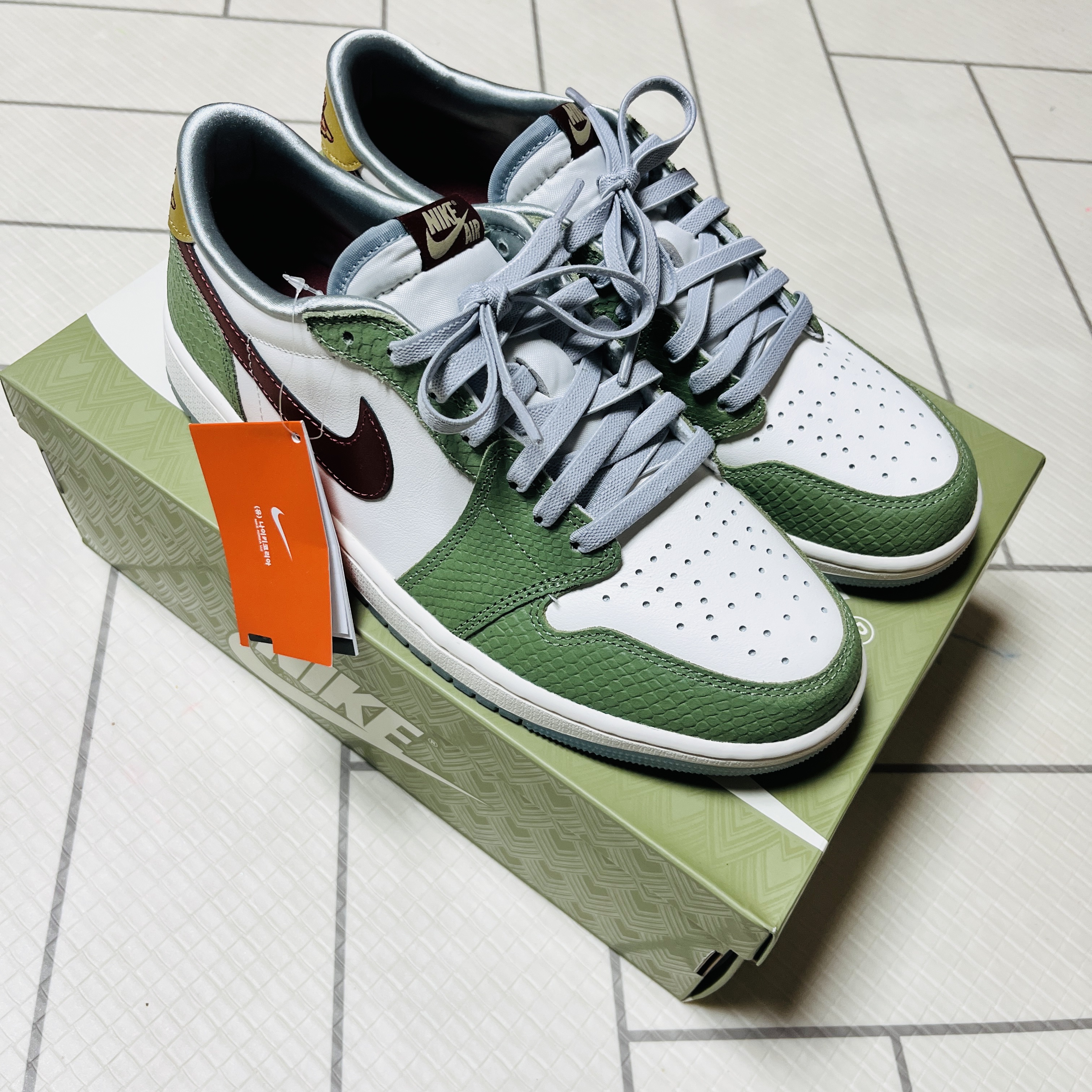 Jordan 1 Retro Low OG Chinese New Year 착용 스타일 - 1