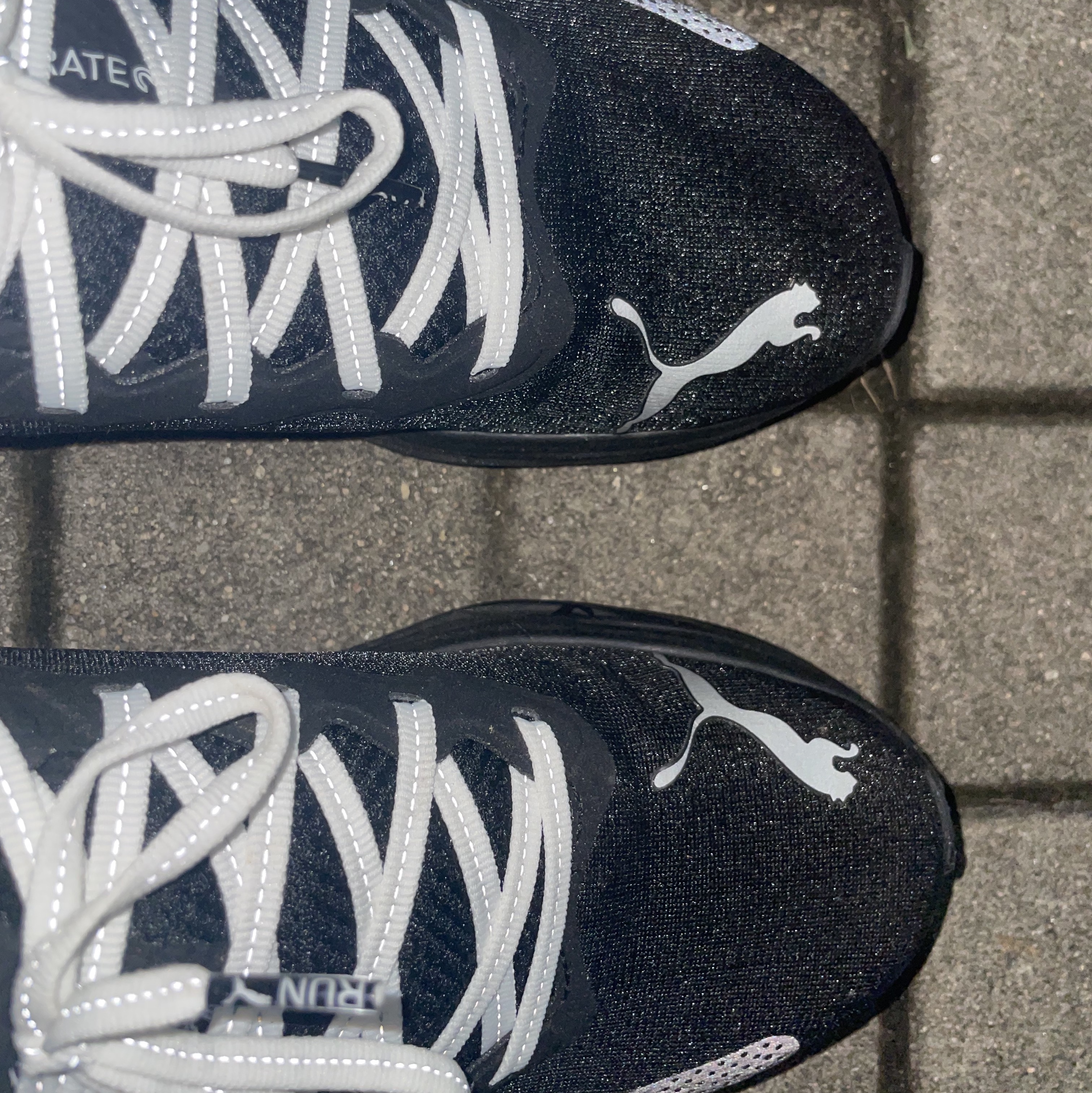 Puma x Balansa Liberate Nitro 2 Black White 착용 스타일