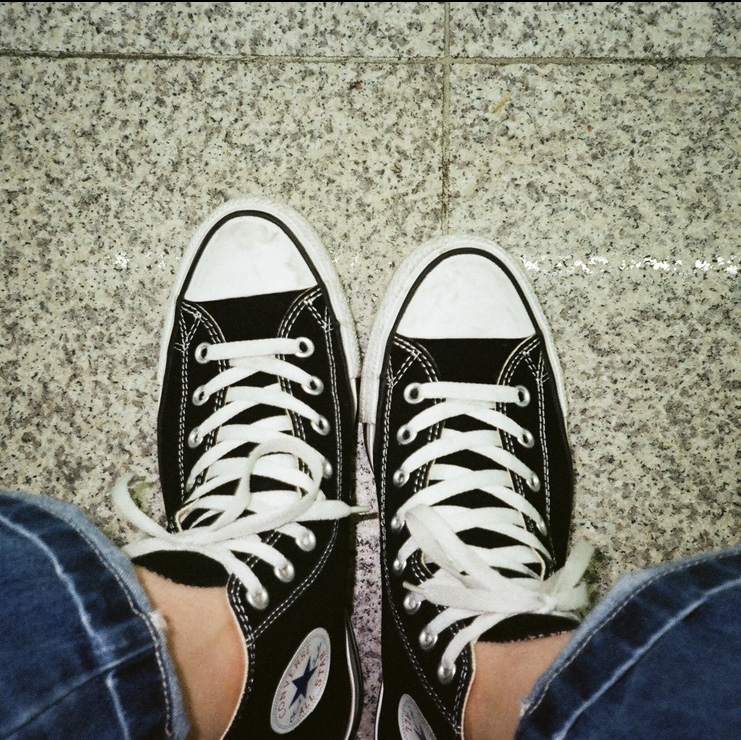Converse Chuck 70 Hi Black 착용 스타일