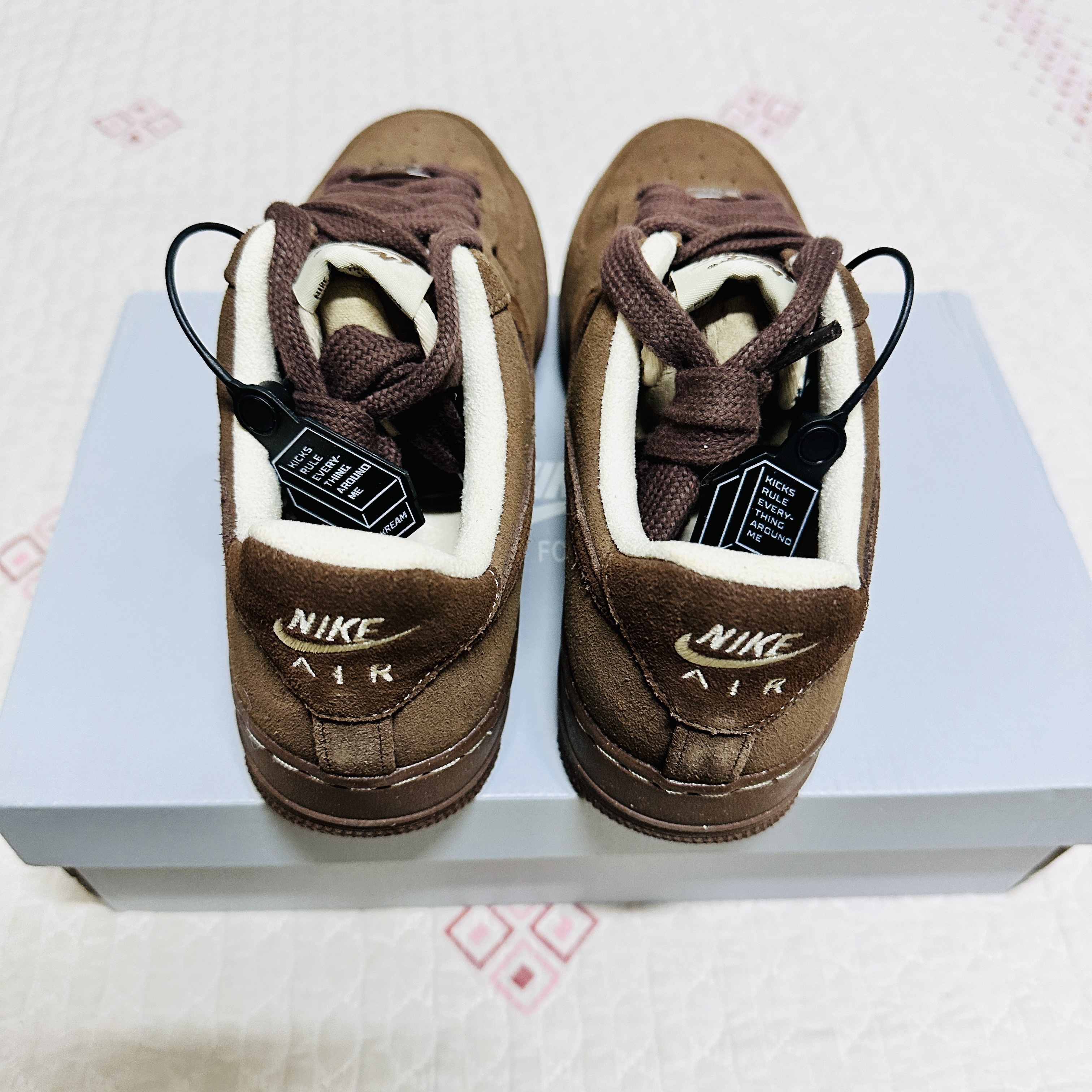 (W) Nike Air Force 1 '07 Cacao Wow 착용 스타일 - 3