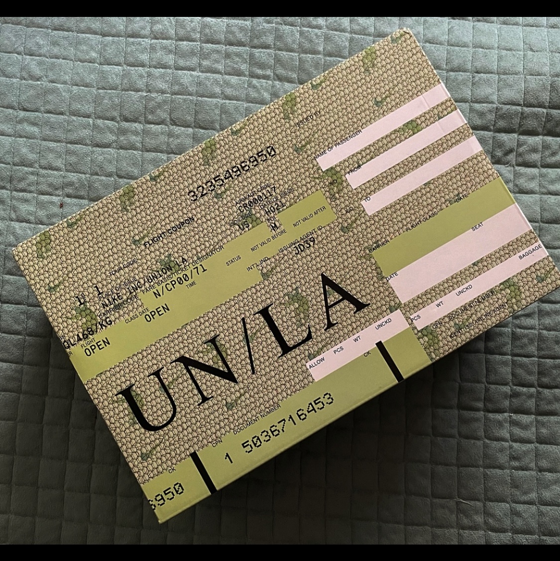 Nike x Union Dunk Low Passport Pack Pistachio 착용 스타일