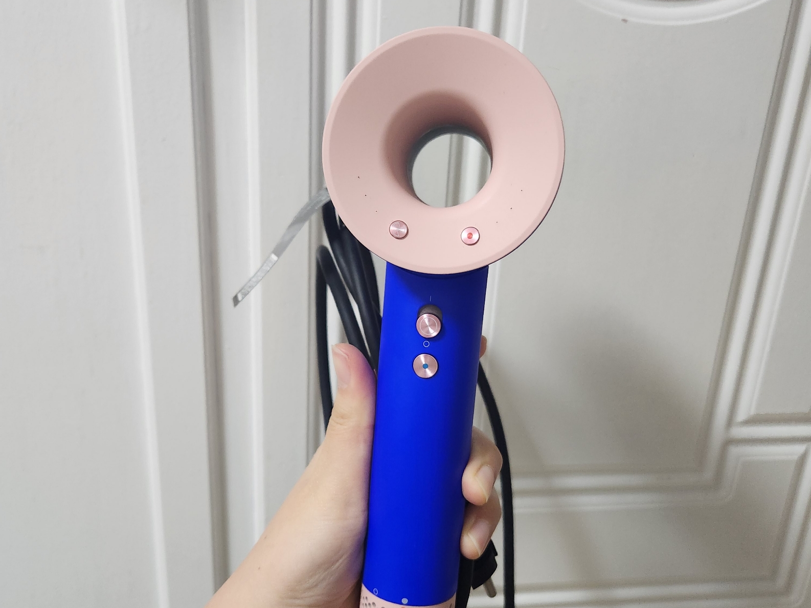 Dyson Supersonic Hair Dryer Blue Blush (Korean Ver.) 착용 스타일 - 1