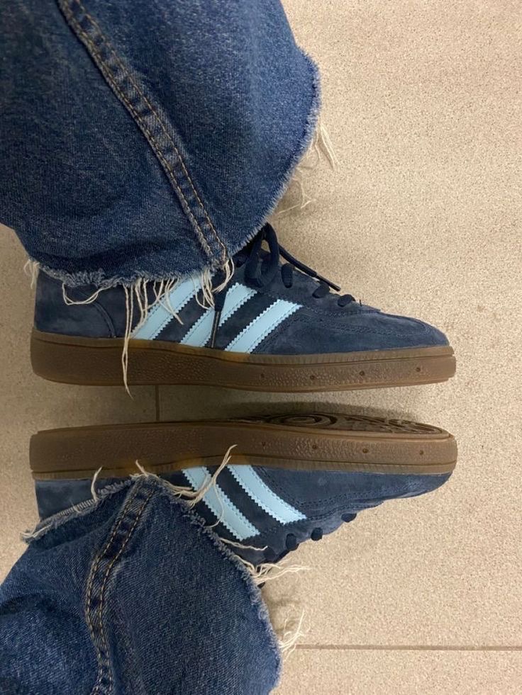 Adidas Spezial Handball Collegiate Navy 착용 스타일