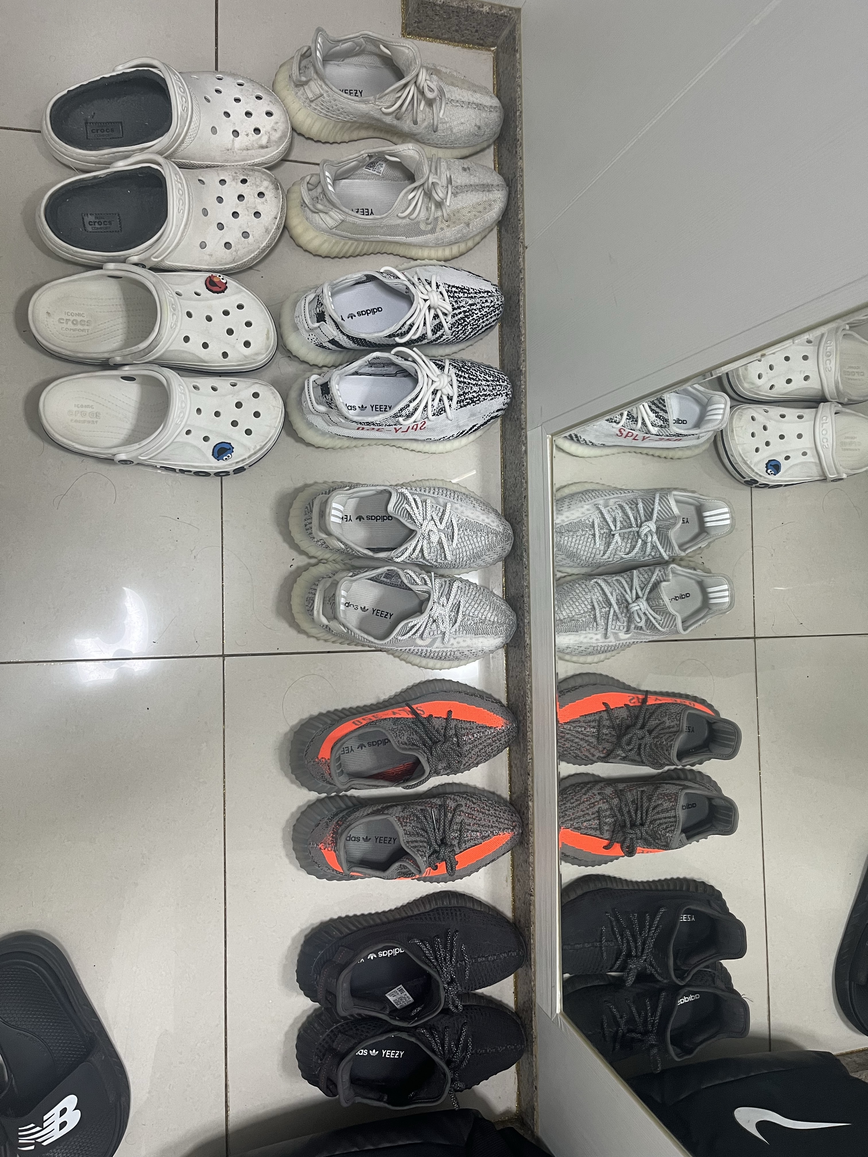 Adidas Yeezy Boost 350 V2 Beluga - Reflective, Adidas Yeezy Boost 350 V2 Zebra 2017/2019/2020 착용 스타일