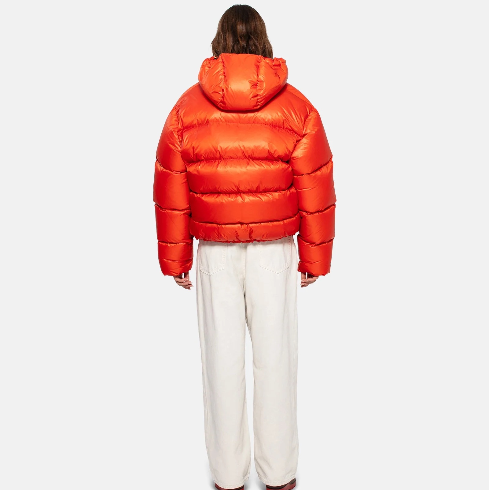 Stussy Down Parka Micro Ripstop Cayenne 착용 스타일 - 5