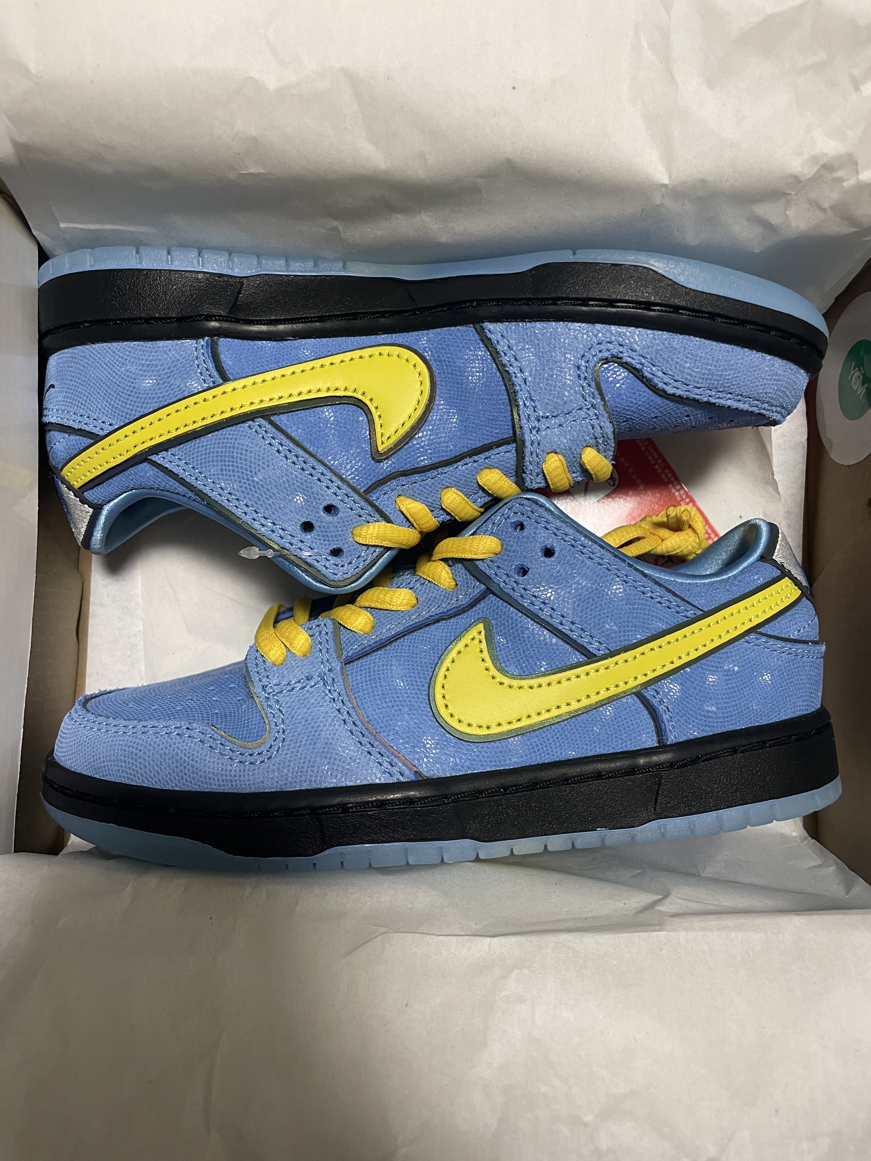 (PS) Nike x The Powerpuff Girls SB Dunk Low Pro QS Bubbles 착용 스타일 - 1
