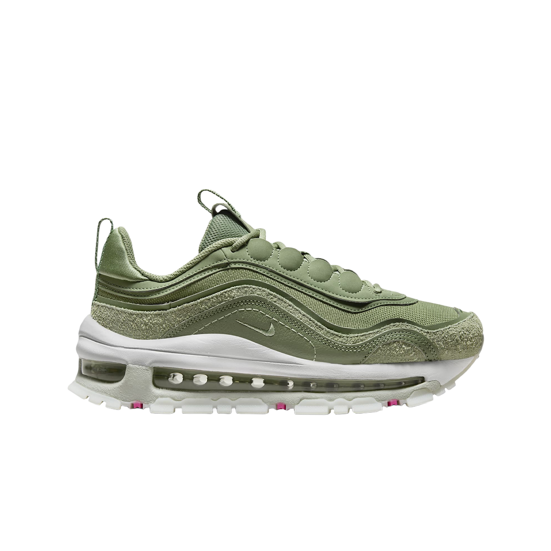 (W) 나이키 에어맥스 97 퓨추라 오일 그린 허니듀((W) Nike Air Max 97 Futura Oil Green Honeydew)
