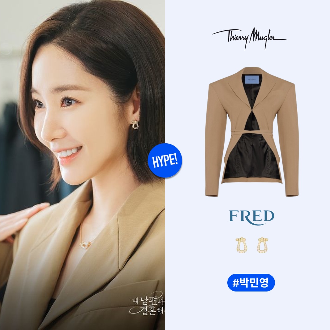 Fred Force 10 Winch Earring Yellow Gold Steel (Set of 2), Ferragamo Wanda Micro Bag Beige 착용 스타일 - 5