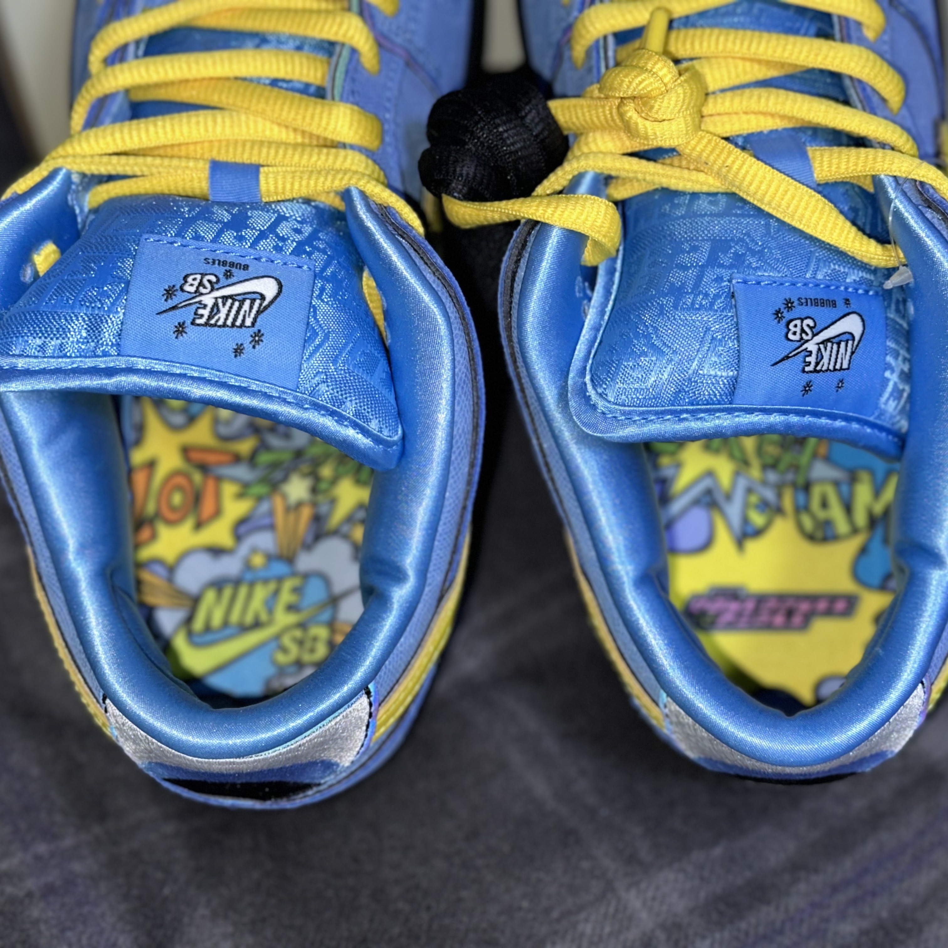Nike x The Powerpuff Girls SB Dunk Low Pro QS Bubbles 착용 스타일